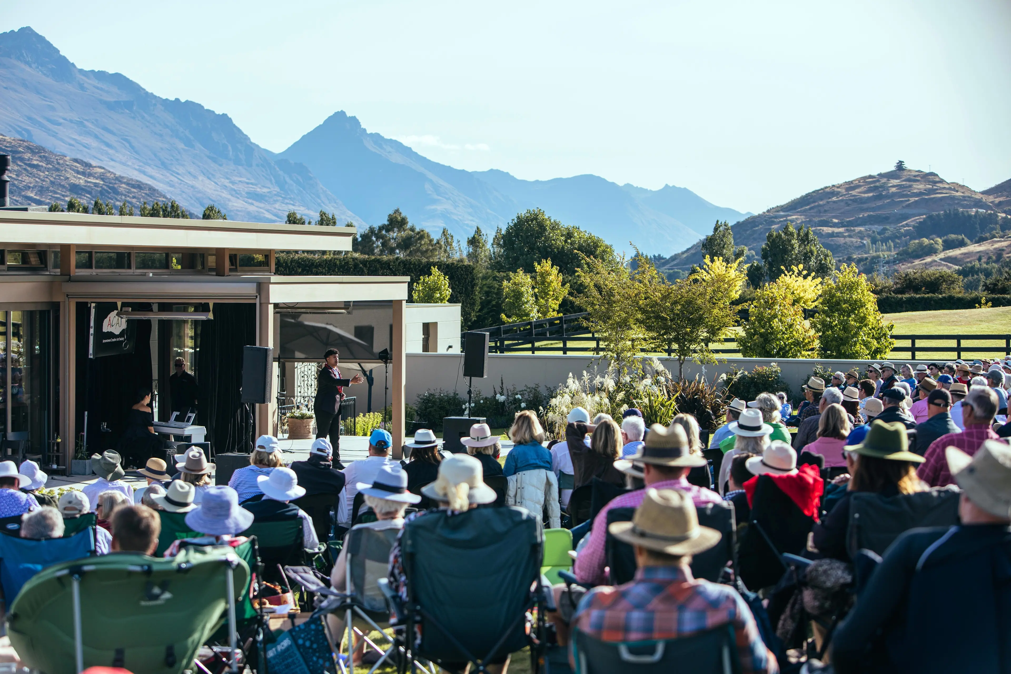 Standout success: One of Arrowtown Creative Arts Society\\'s most successful annual events is its Twilight Opera in the Gardens, now held at Sharyn and Grant Stalker\\'s Springpointer Garden. Photo: Archives