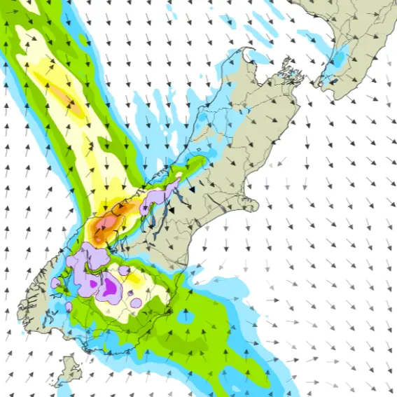 Heavy snow and rain to hit parts of South