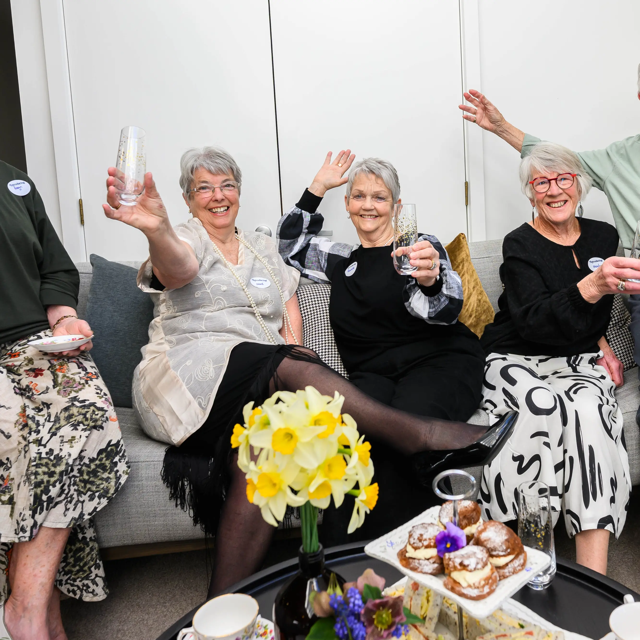 High times at high tea for Senior Queen entrants