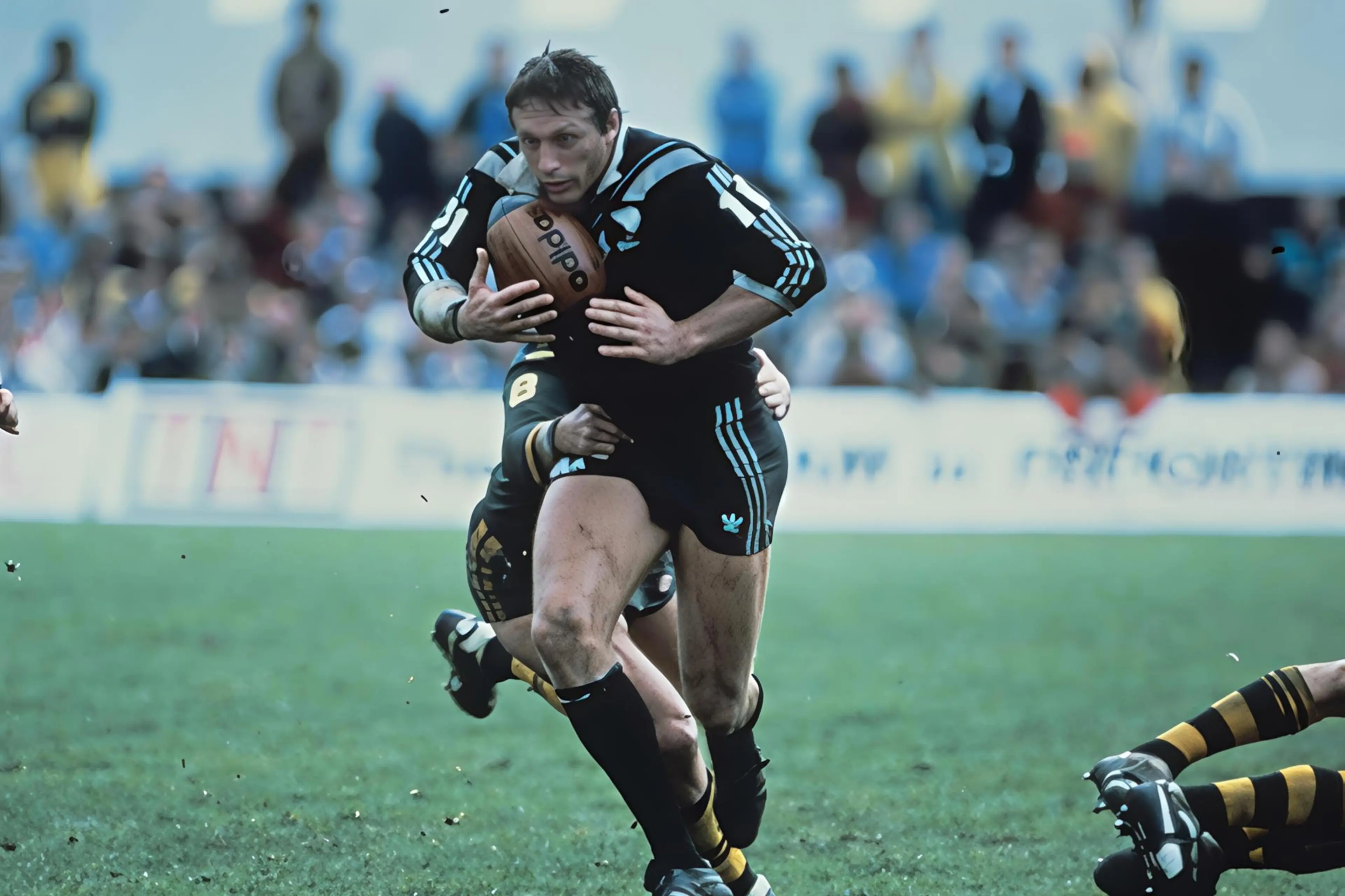 Mark Graham, pictured playing against Australia in 1985, was the first New Zealander to be inducted into the NRL\\'s Hall of Fame in 2018. Photo: Supplied