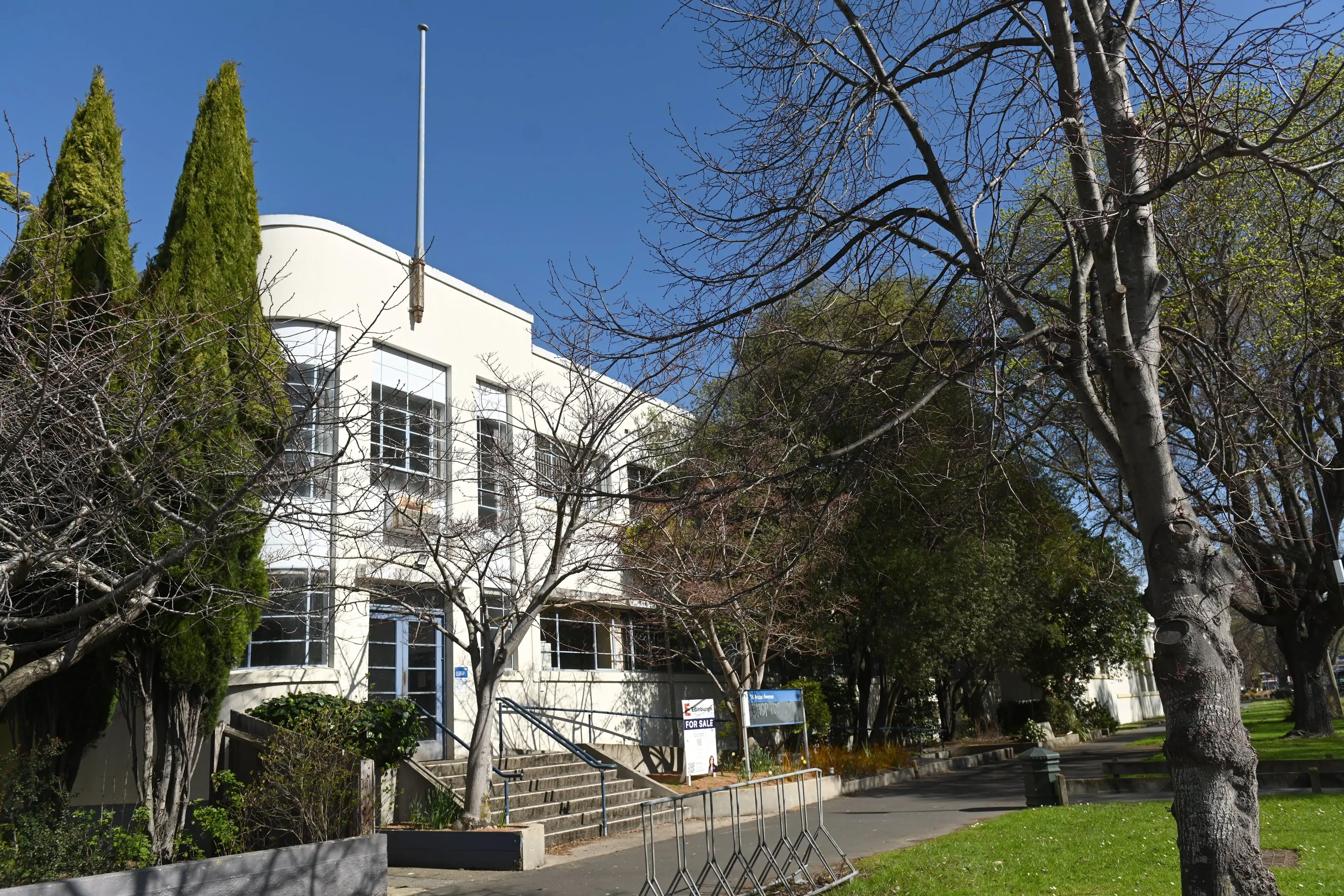 The former University of Otago Unipol building, in Anzac Ave, Dunedin is up for sale.  Photo: Linda Robertson