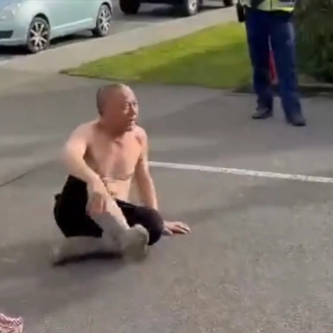 ‘People think that I am just a pussycat’: Slink skin operator goes topless at second council protest