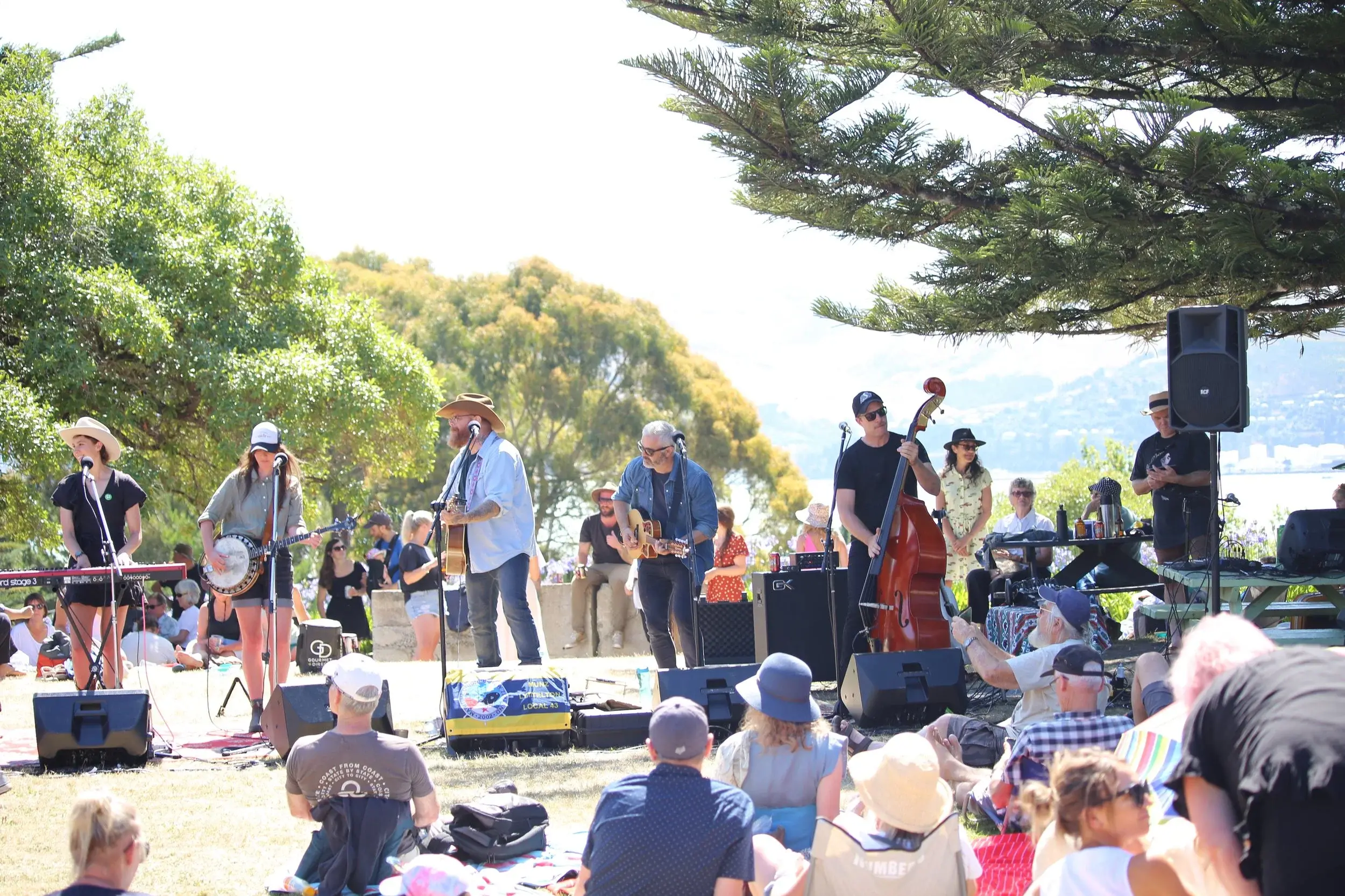 Christchurch band The Eastern performing at Live at the Point last year. Photo: Supplied