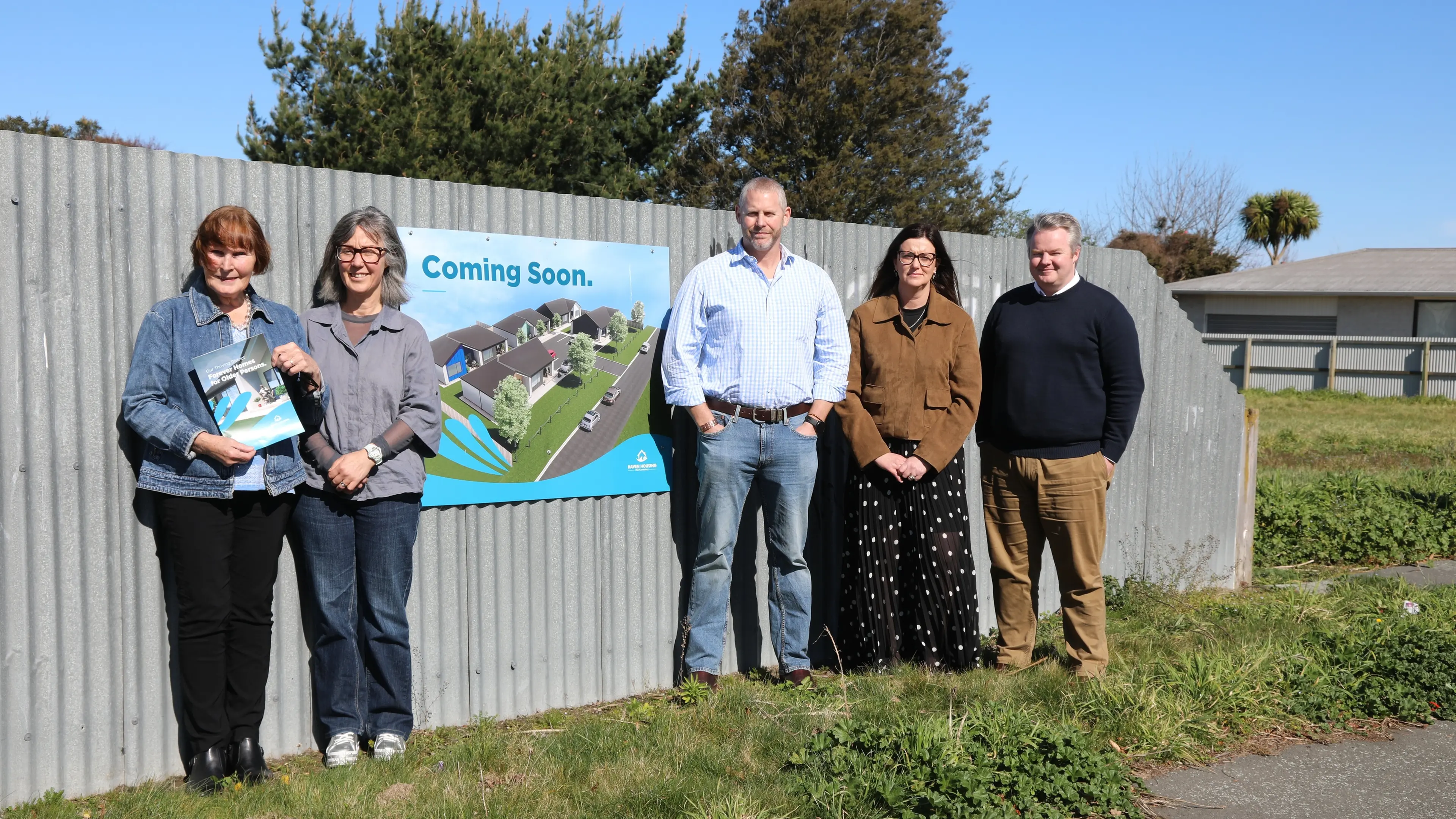 $250k gratefully received for older persons housing project