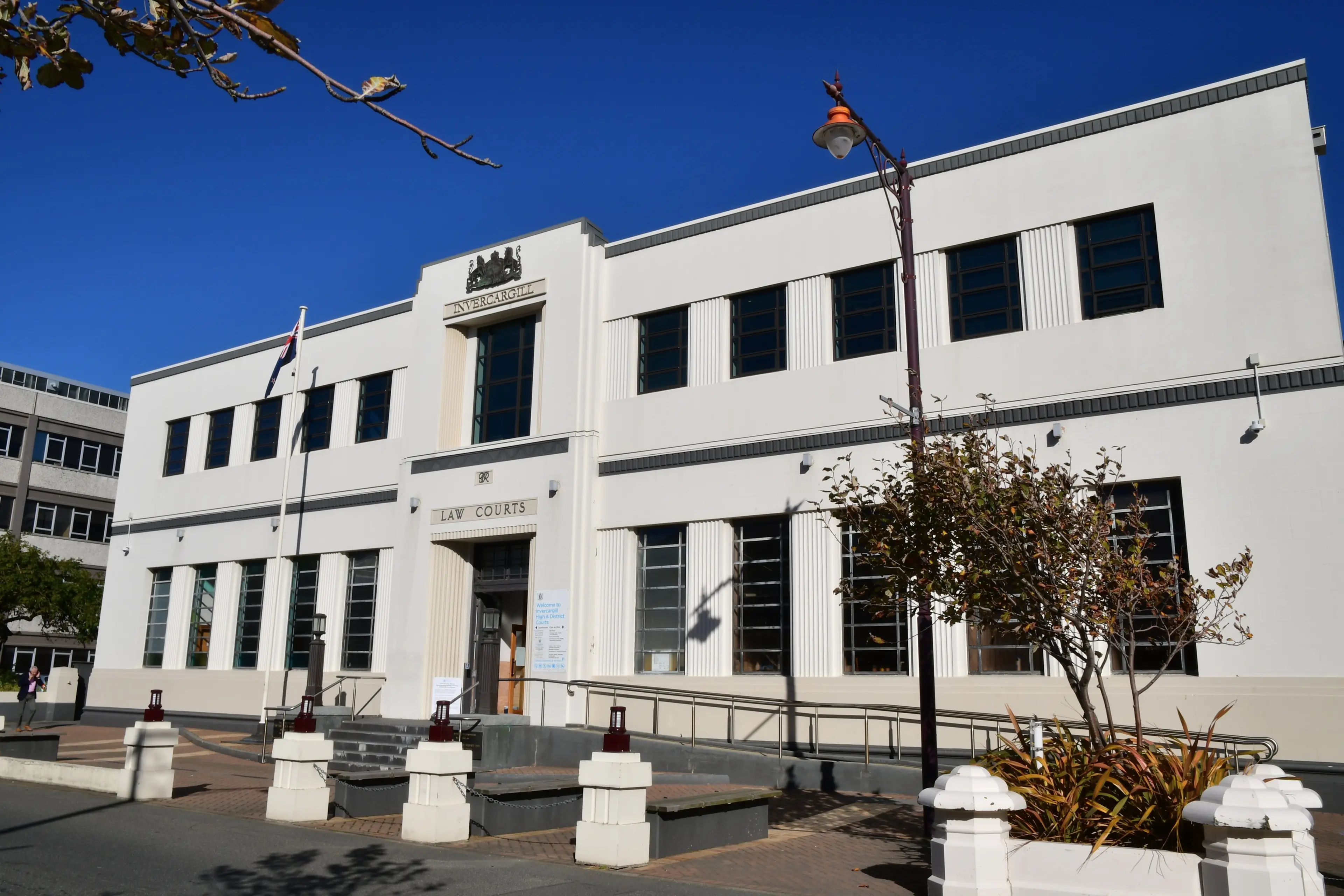 Connor Neil Malins stood in front of Judge Mark Williams at the Invercargill District Court on Wednesday 16 September. Photo: LAURA SMITH