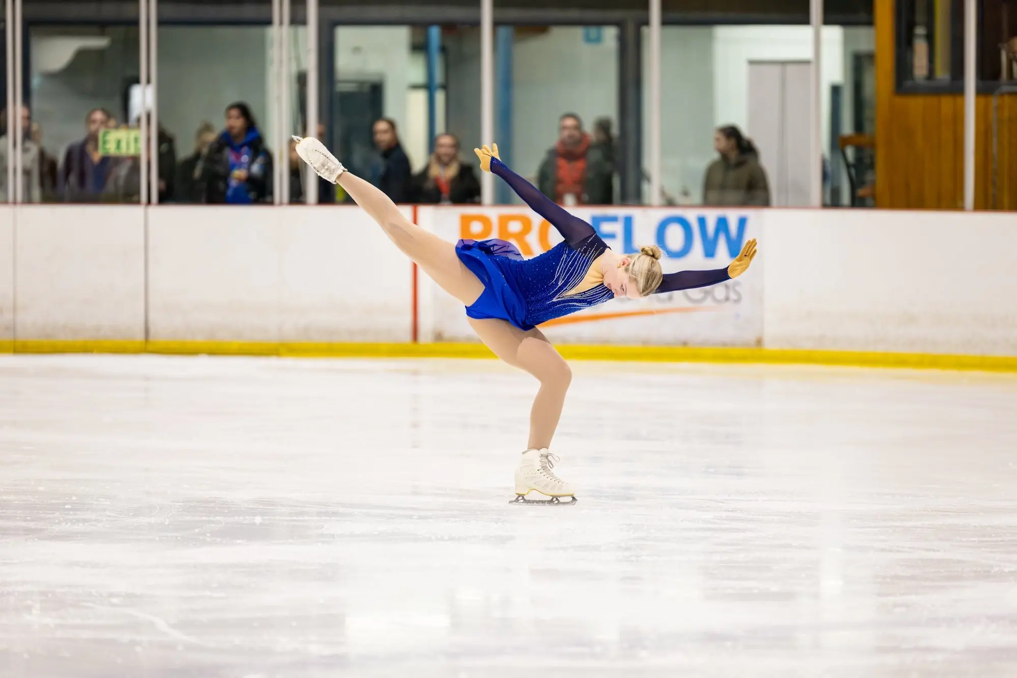 Dunedin skater Brooke Cathro will be back on the ice at the Corinne Gilkison Cup in Dunedin this weekend. Photo: Keaphotos
