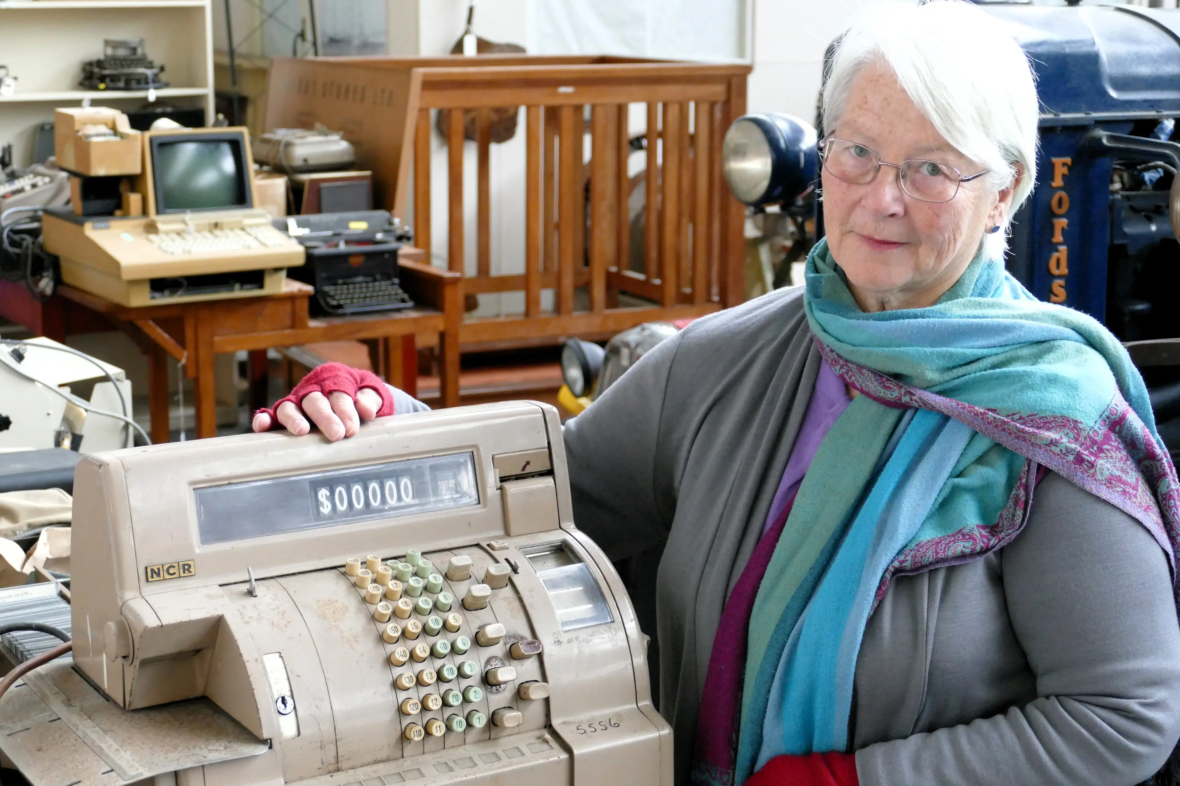 Clutha Museum curator Dr Roz McKechnie says a range of long-standing issues, underpinned by funding deficits, could lead to the museum\\'s closure. Photo: Richard Davison