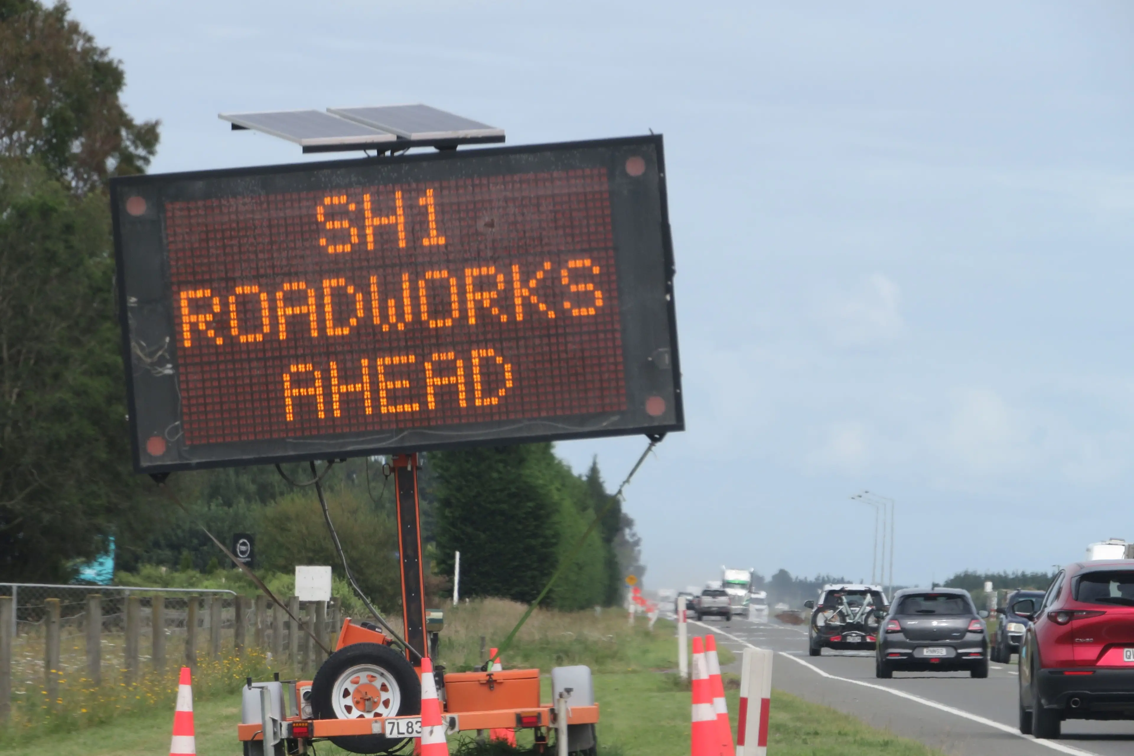 Motorists can expect two lanes of traffic to be restored from Tuesday but with temporary speed limit reduction in place for a couple of days. Photo: File