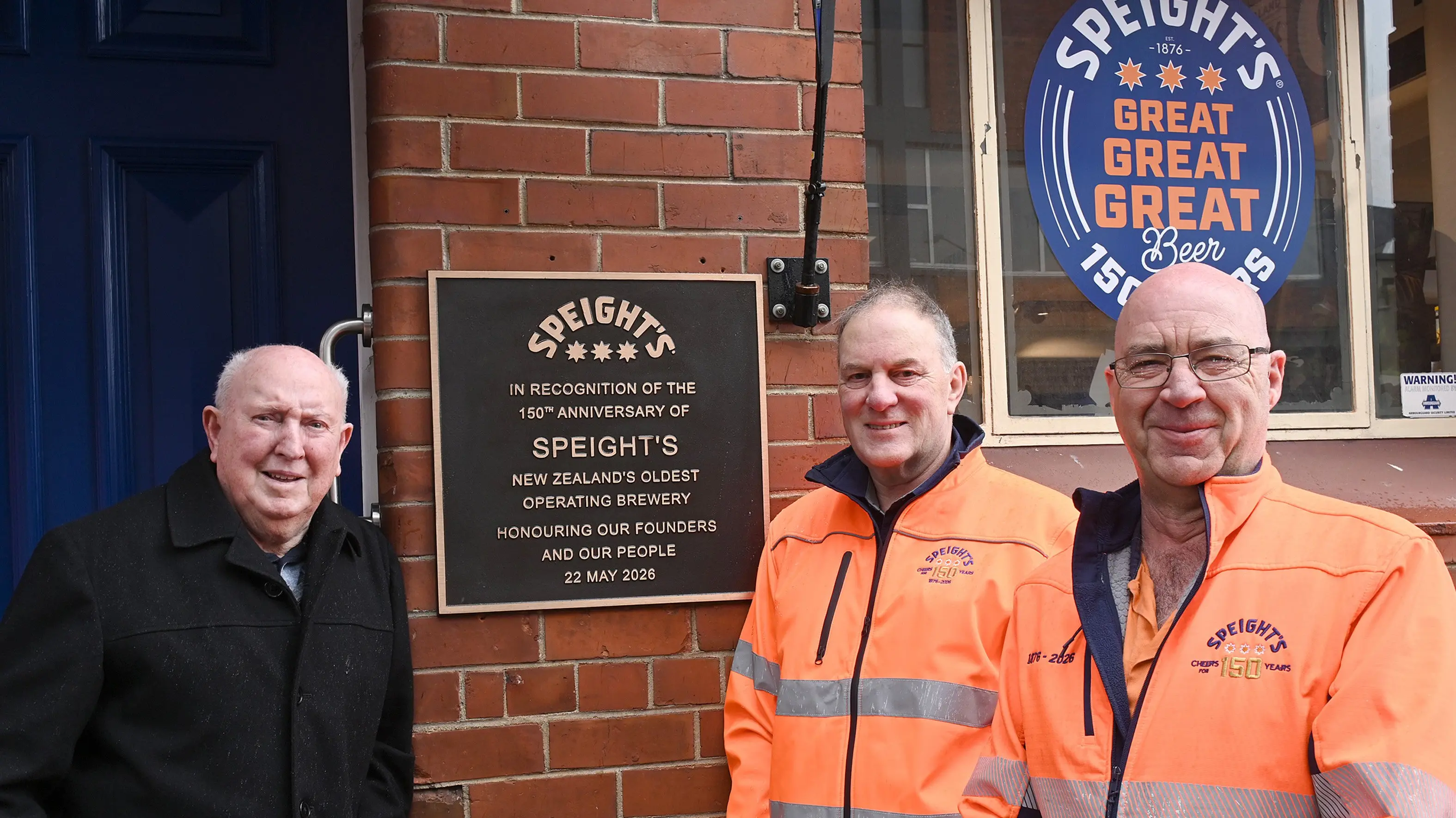 Plaque unveiled for iconic brewery