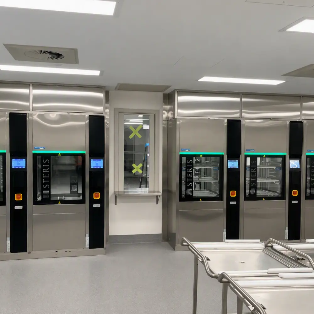 New sterilisation centre finally arrives to address past problems