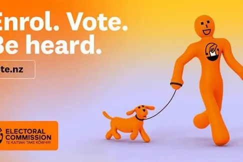 Enrol to vote . . Make sure you are enrolled to vote in this year\\u2019s general election. Photo: Vote NZ