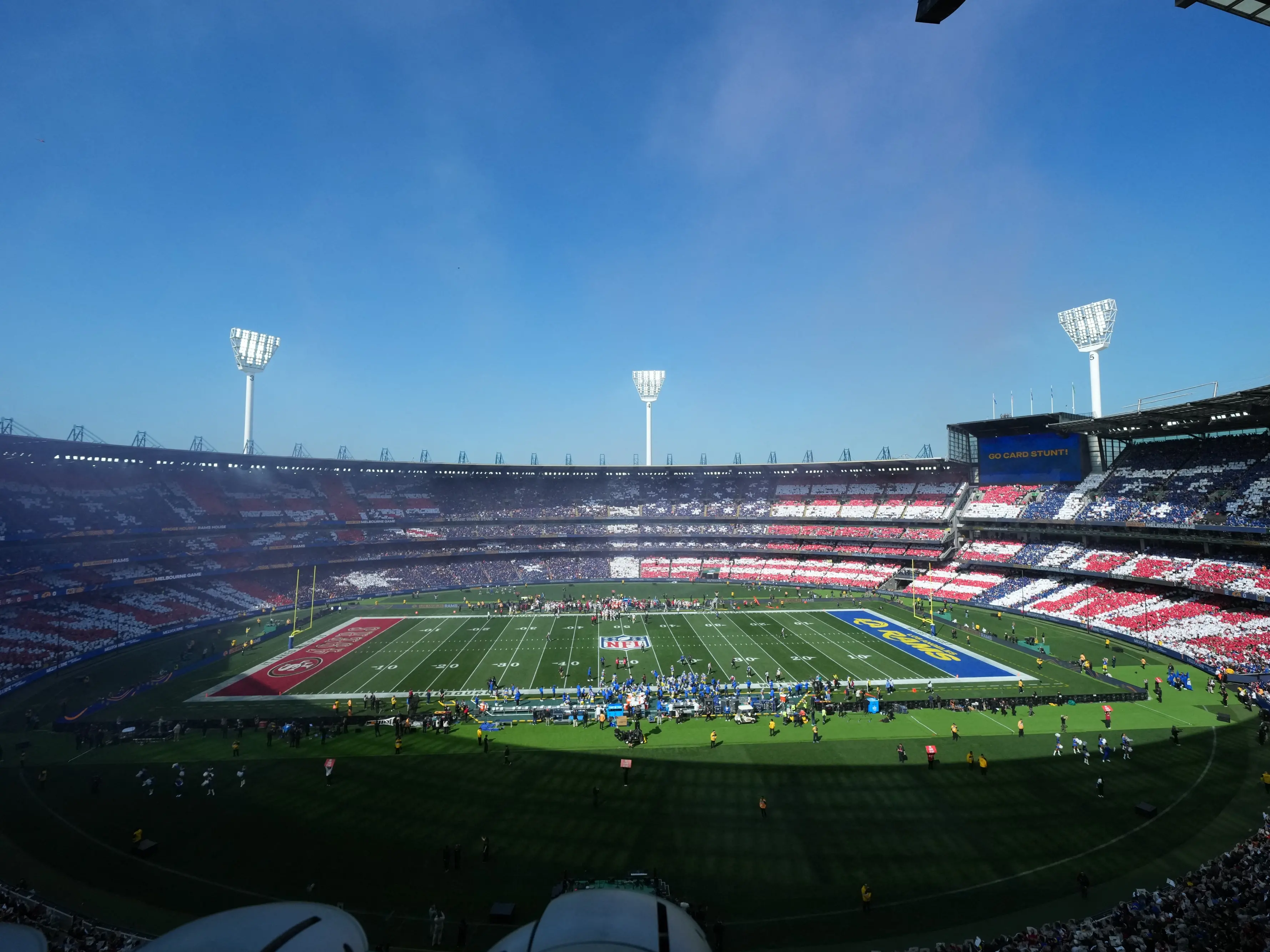 NFL down under: memorable day out at the Melbourne Cricket Ground