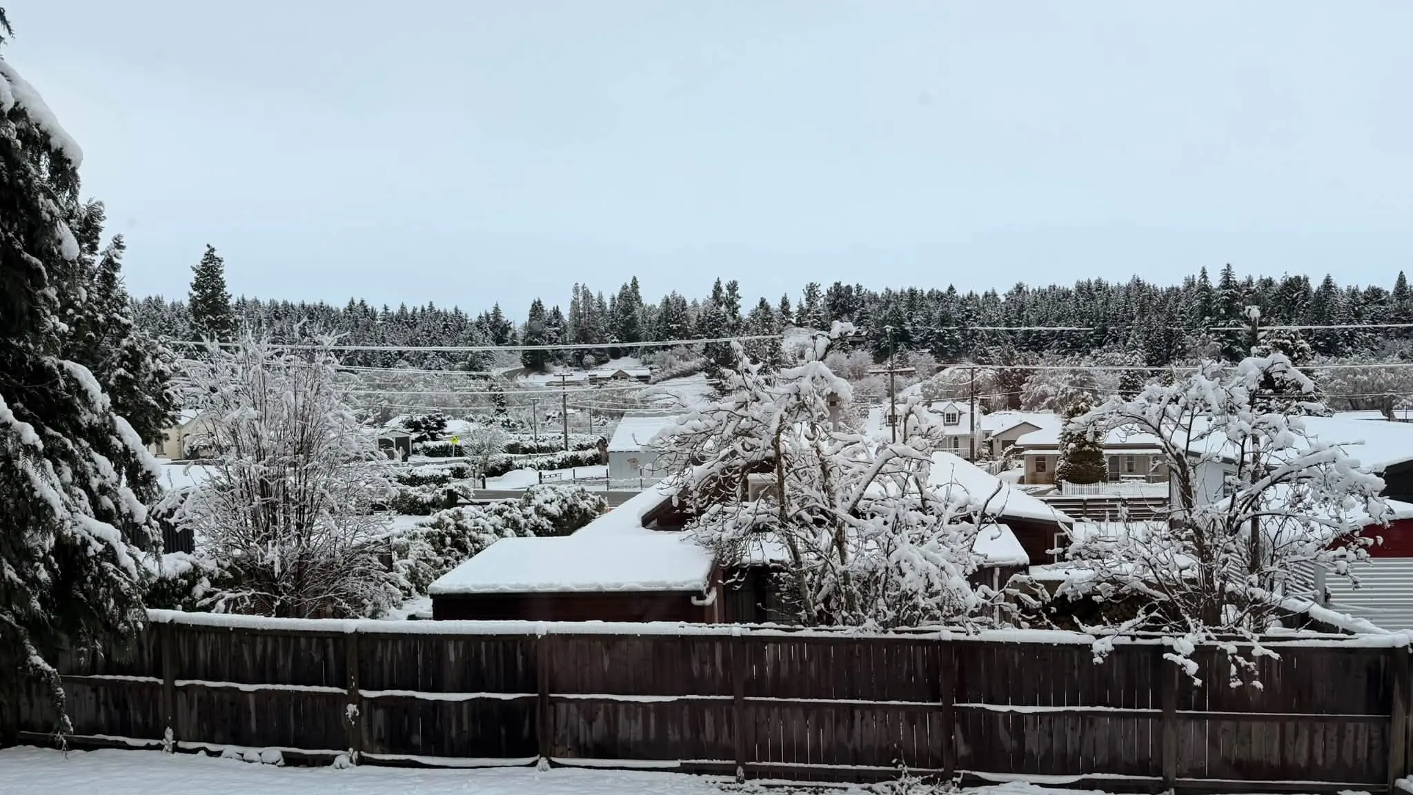 Cold snap brings rain and snow for South
