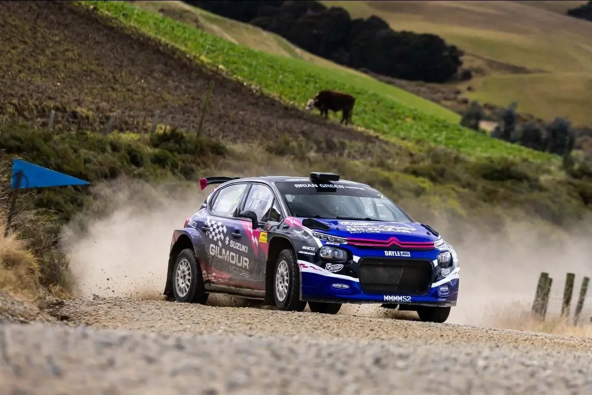 Dunedin driver Emma Gilmour will race both her Citroen C3 (pictured) and Suzuki Swift at the Ashley Forest Rallysprint this weekend. Photo: Tayler Burke/Paddon Rallysport
