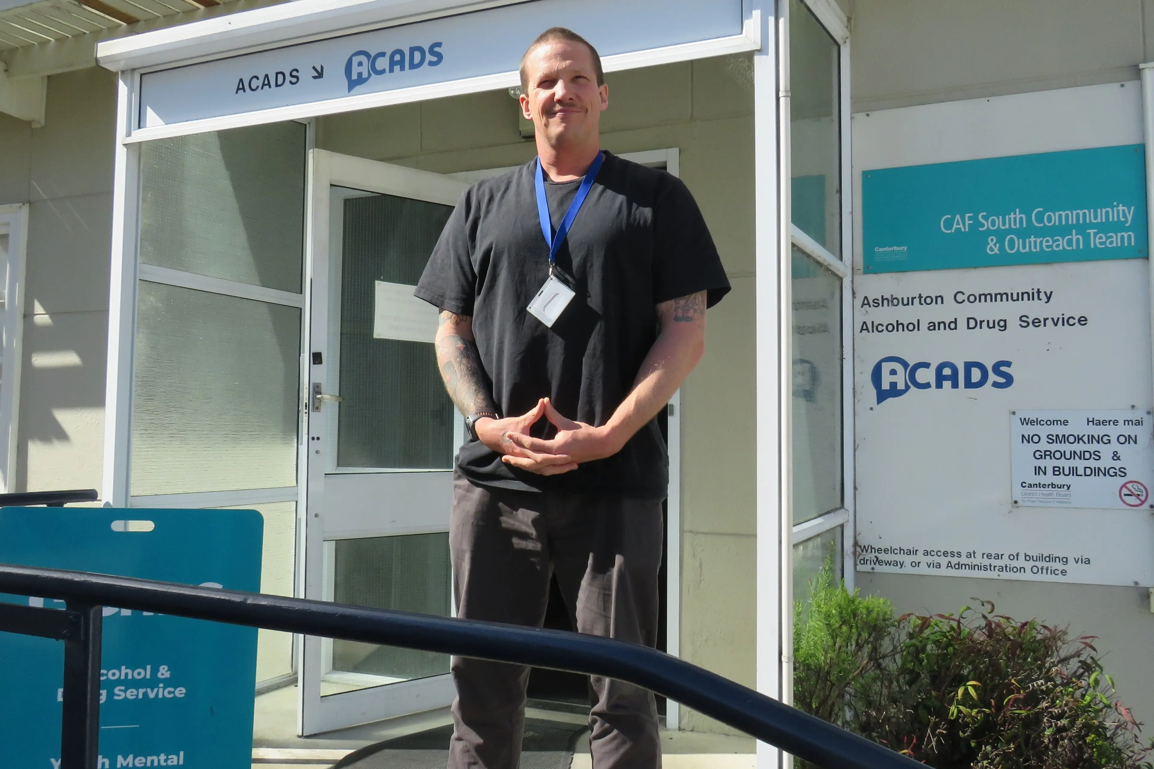 The chief executive officer of Ashburton Community Alcohol and Drug Service Leif Hansen.  Photo: Dellwyn Moylan