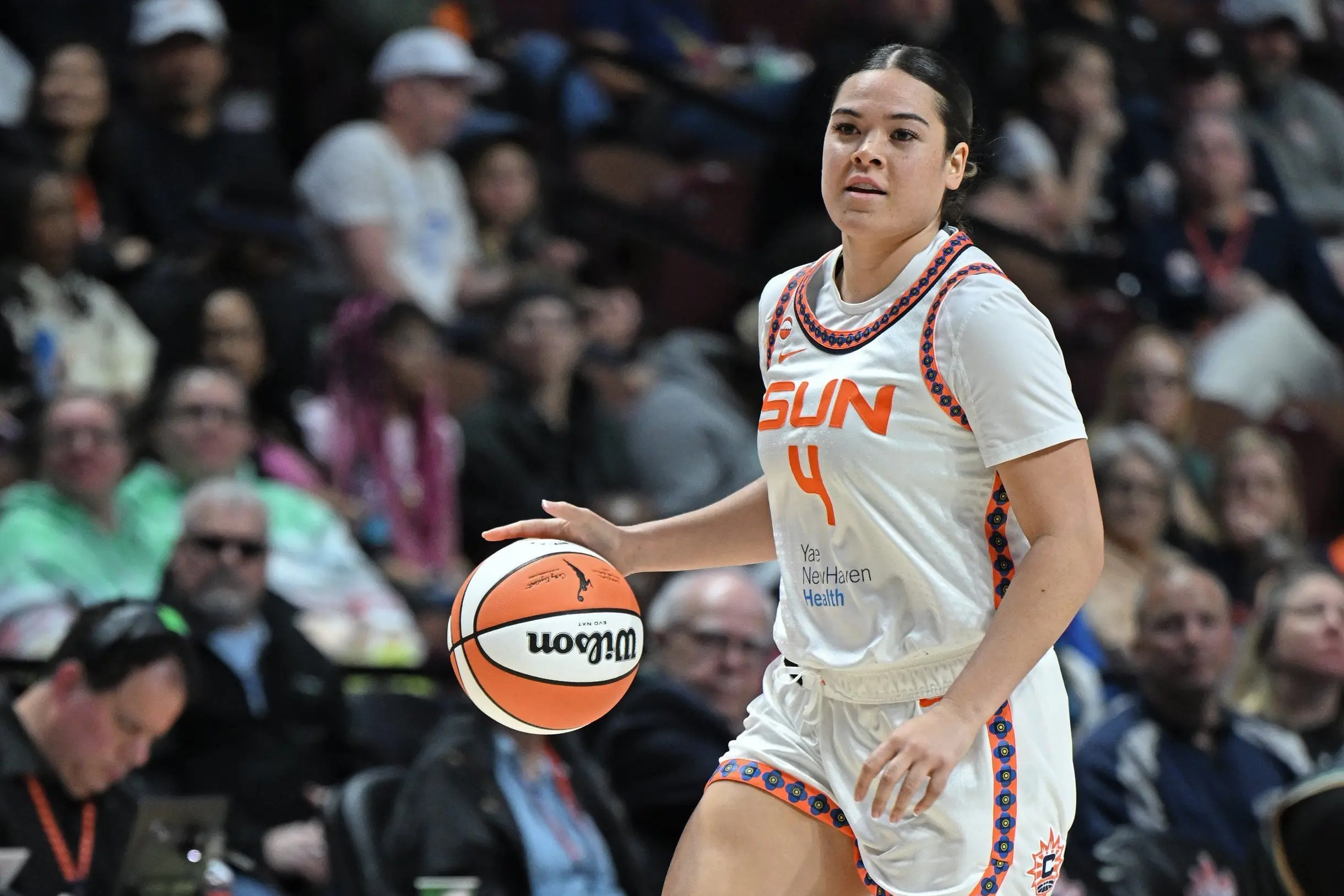 Charlisse Leger-Walker is returning home after her season with the Connecticut Sun to join the Tokomanawa Queens. Photo: Getty Images