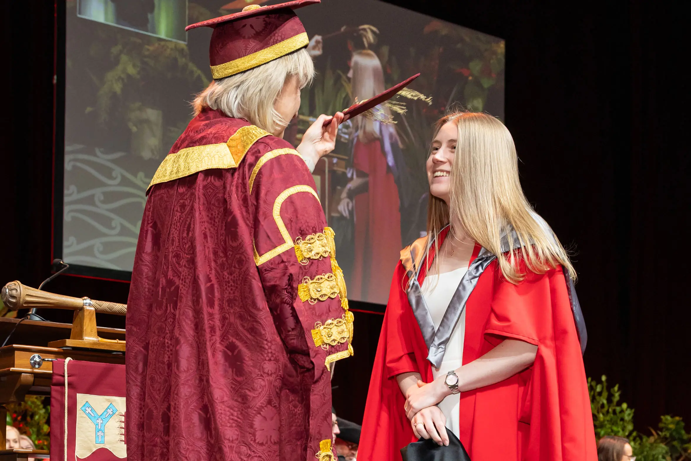 Alexandra Watson graduates with her doctorate in musical arts from Canterbury University. Photo: Supplied
