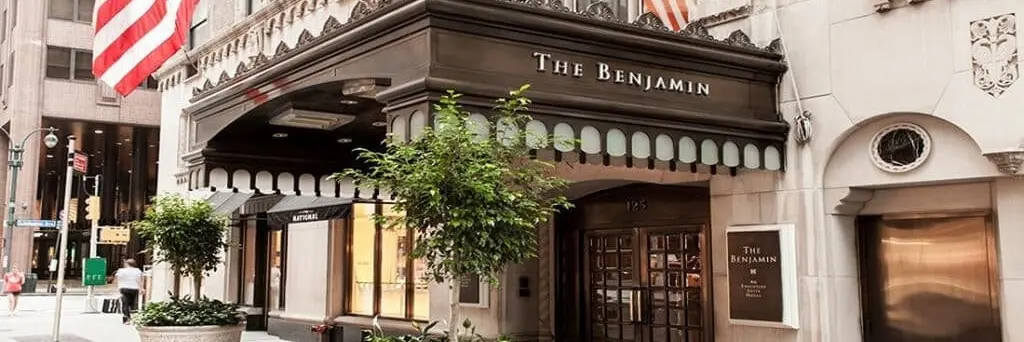 The Benjamin Royal Sonesta entrance. Photo: Sonesta