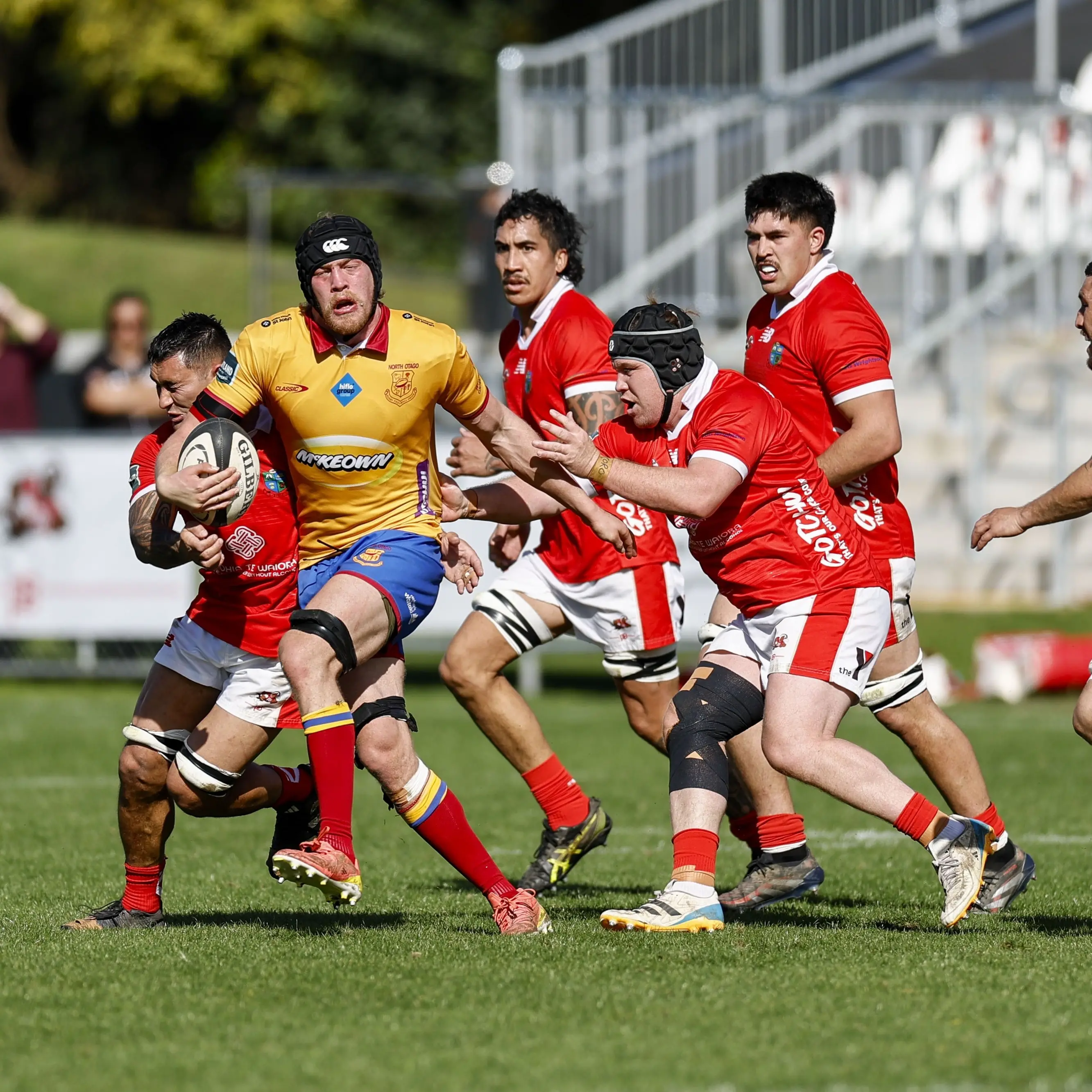 Agar helping people on and off the field