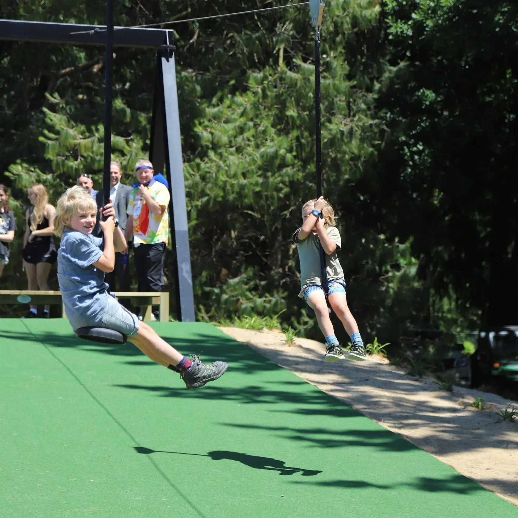 Flying fox canned, dodgeball ring gets green light