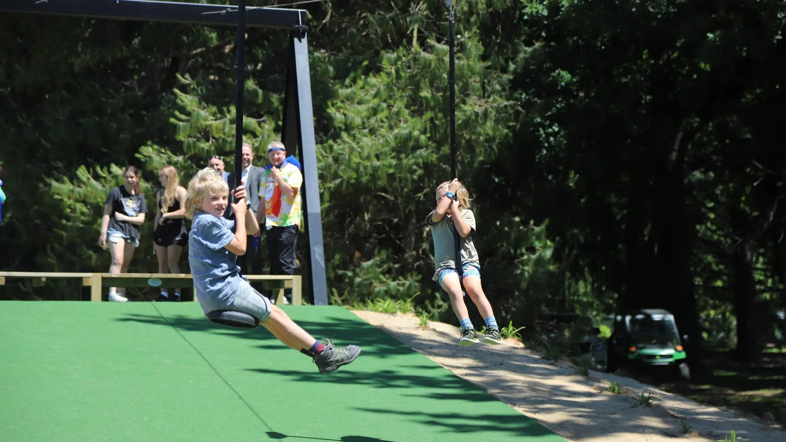 Flying fox canned, dodgeball ring gets green light