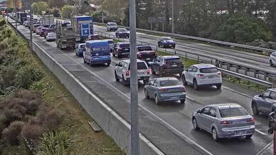 Person seriously injured in motorway crash between car and truck