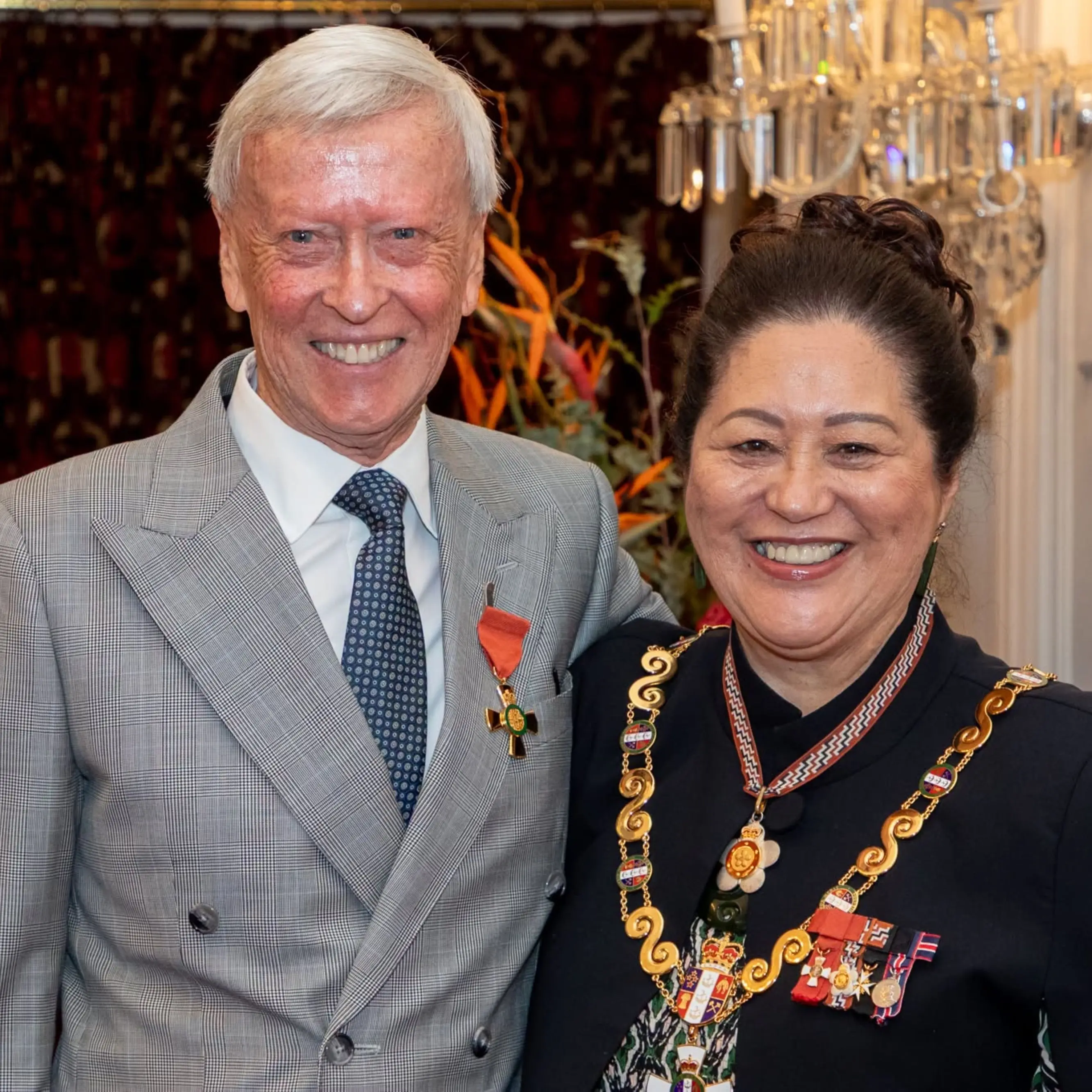 Investiture for textile craft advocate