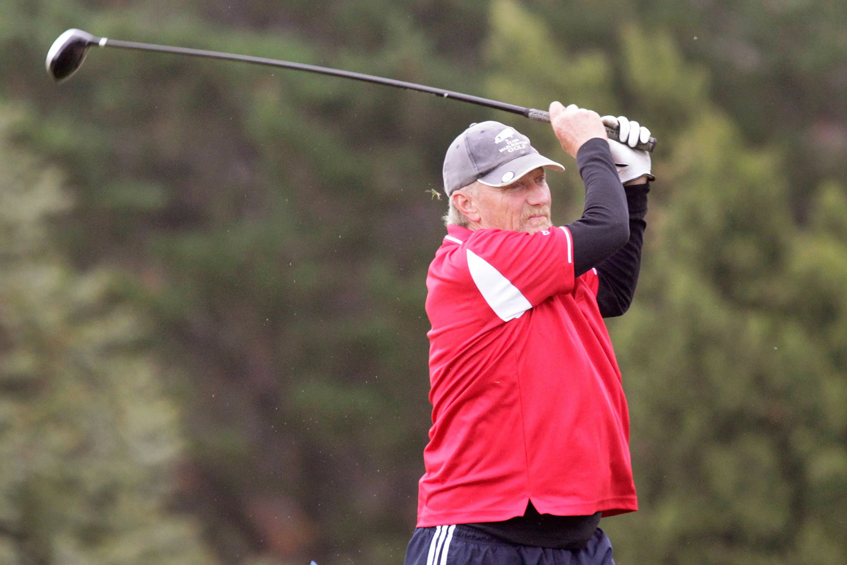 Cyril Dawson at Rarangi Golf Club in 2013. Dawson is one of six councillors who had to leave the council chamber on Thursday due to a conflict of interest. Photo: Marlborough Express/Supplied.