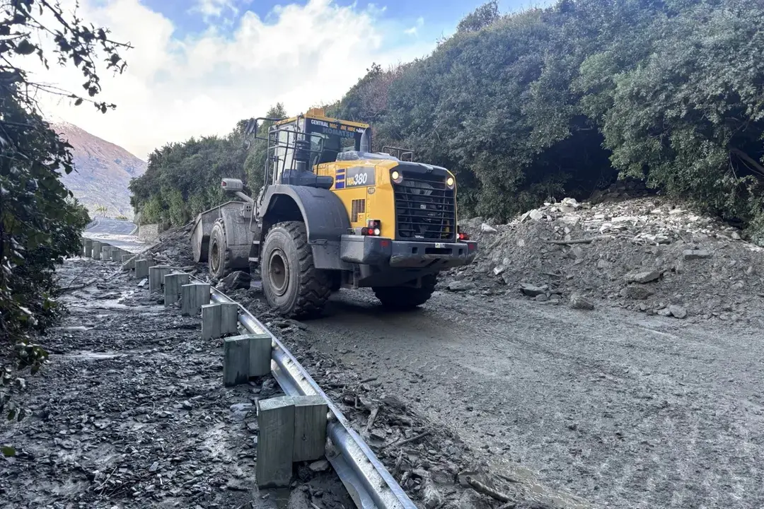 Roading crews have worked long hours to clear multiple slips, repair damage and monitor for risks of any further slips on SH6 since late August. Photo: NZTA