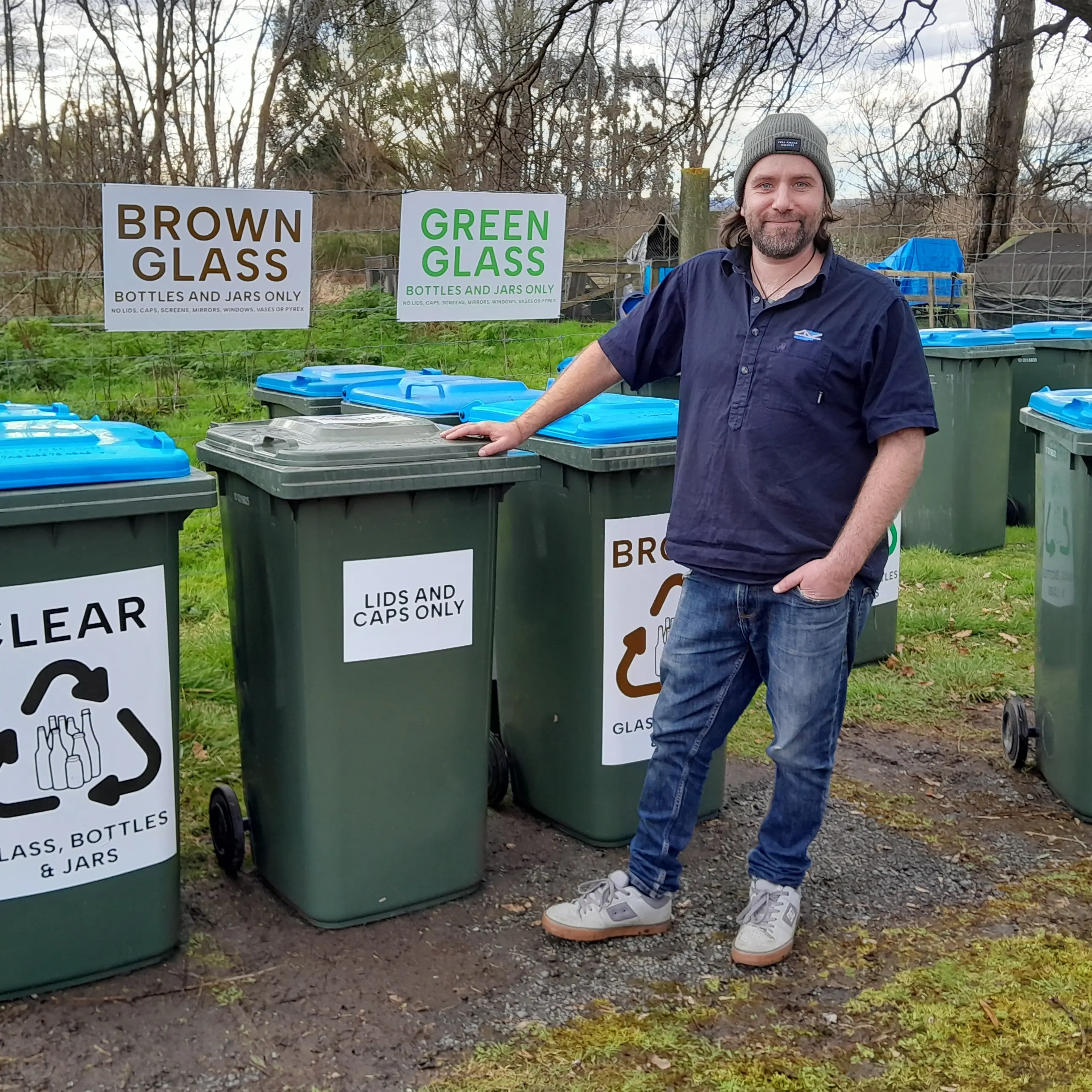 Glass recycling springs into action