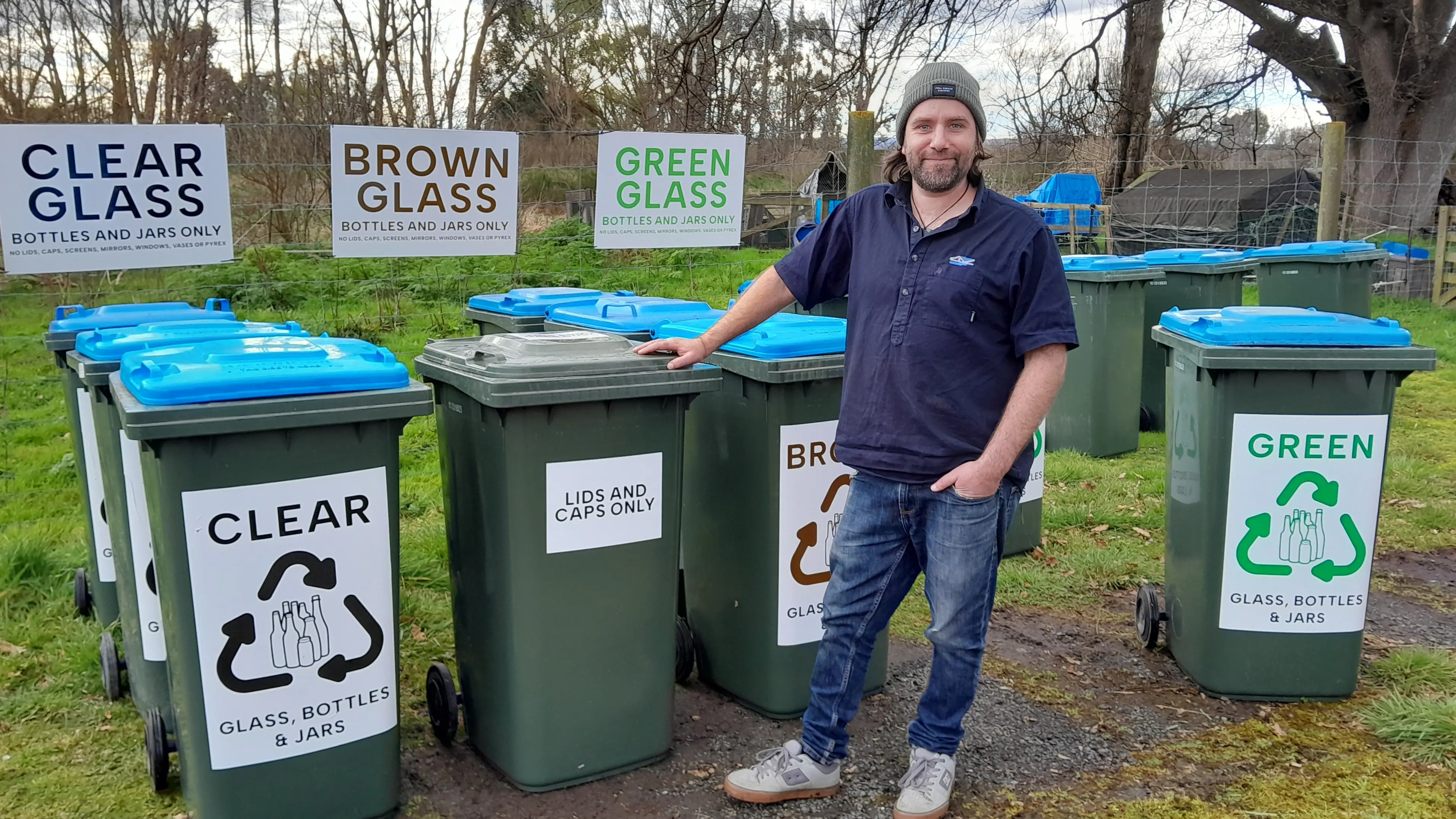 Glass recycling springs into action