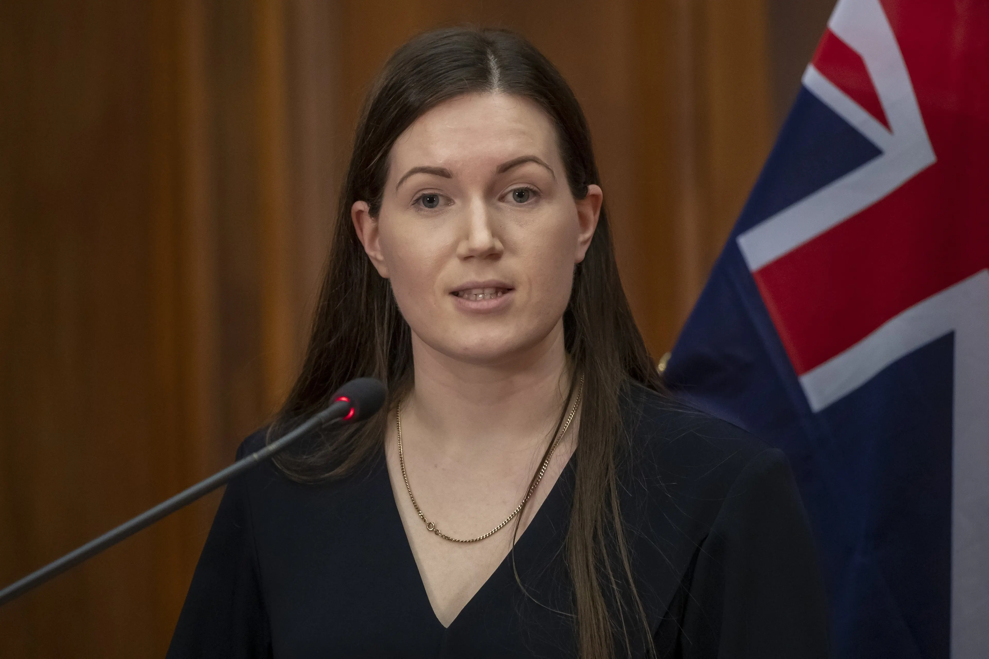 Brooke van Velden.