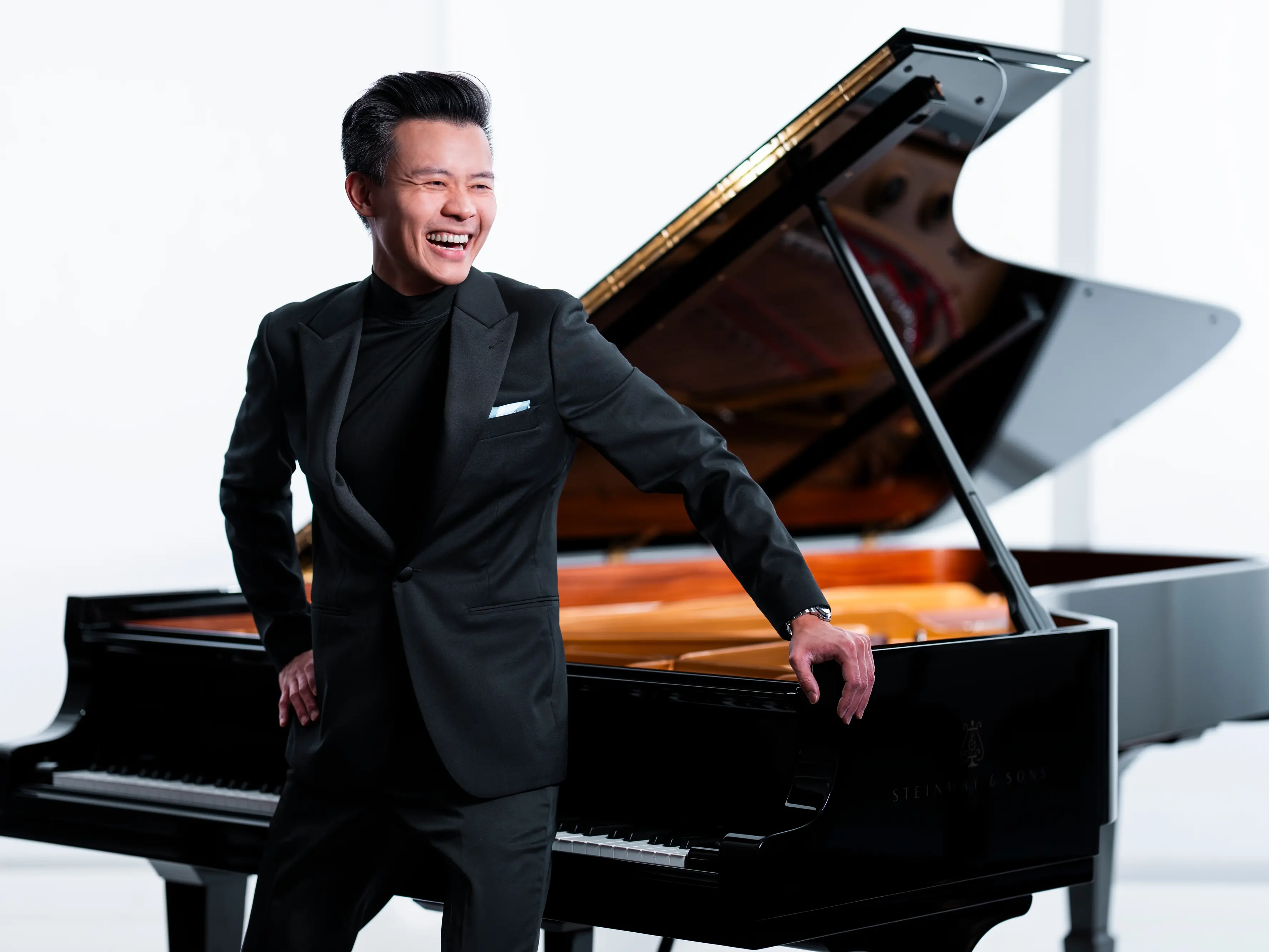 David Fung fell in love with the piano aged 12. Photo: Chris Lee