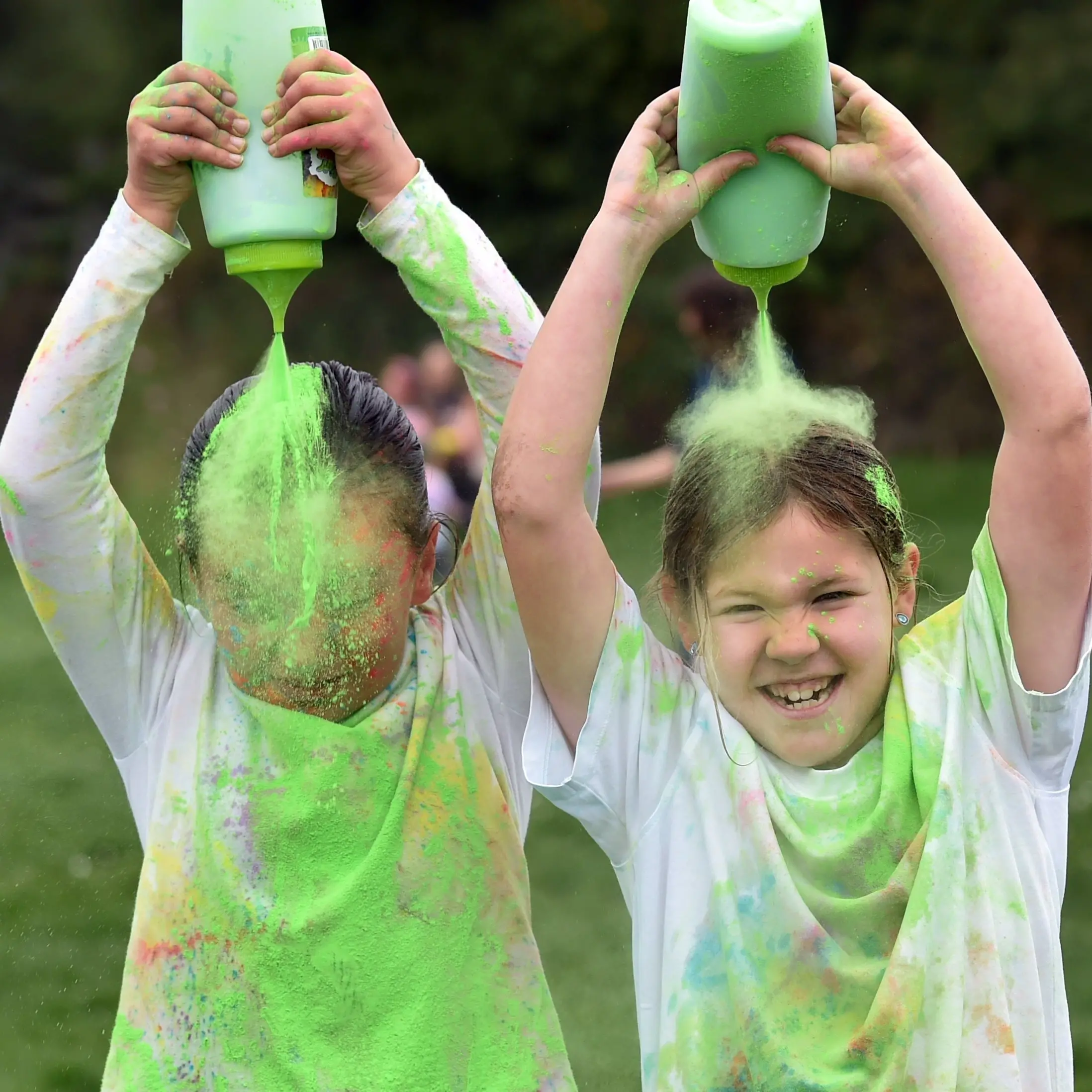 Rain or shine, it’s colour time
