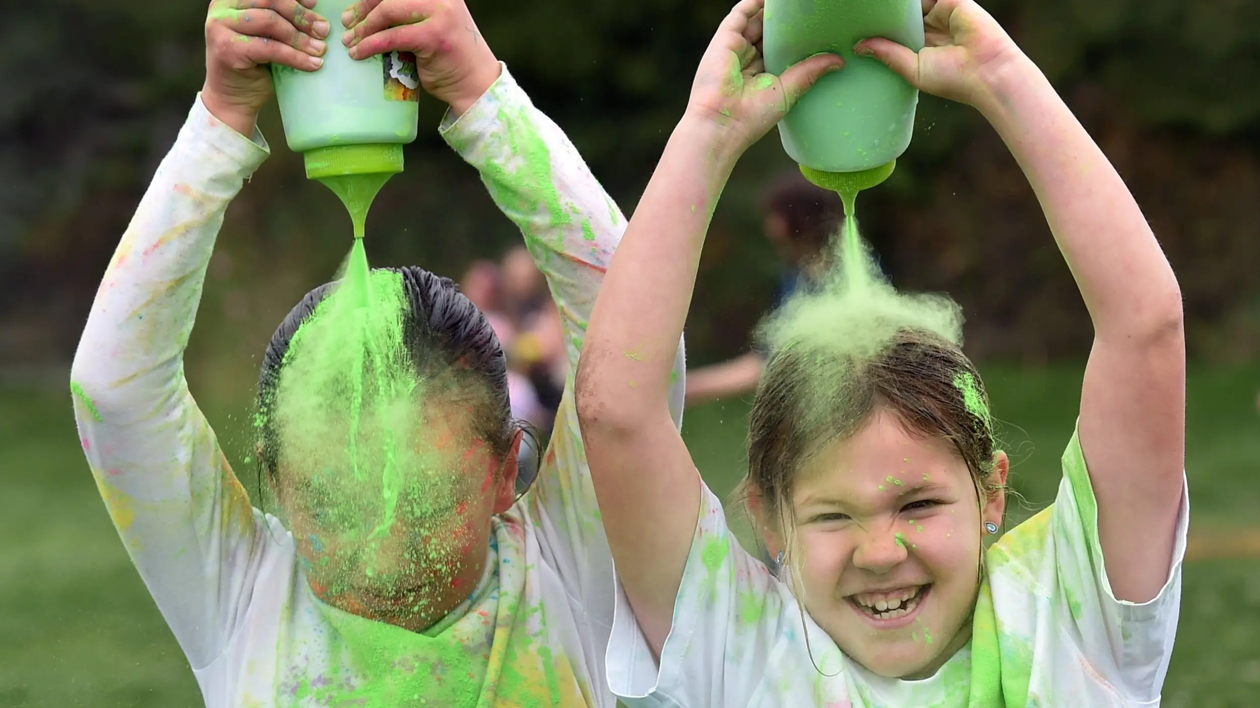 Rain or shine, it’s colour time