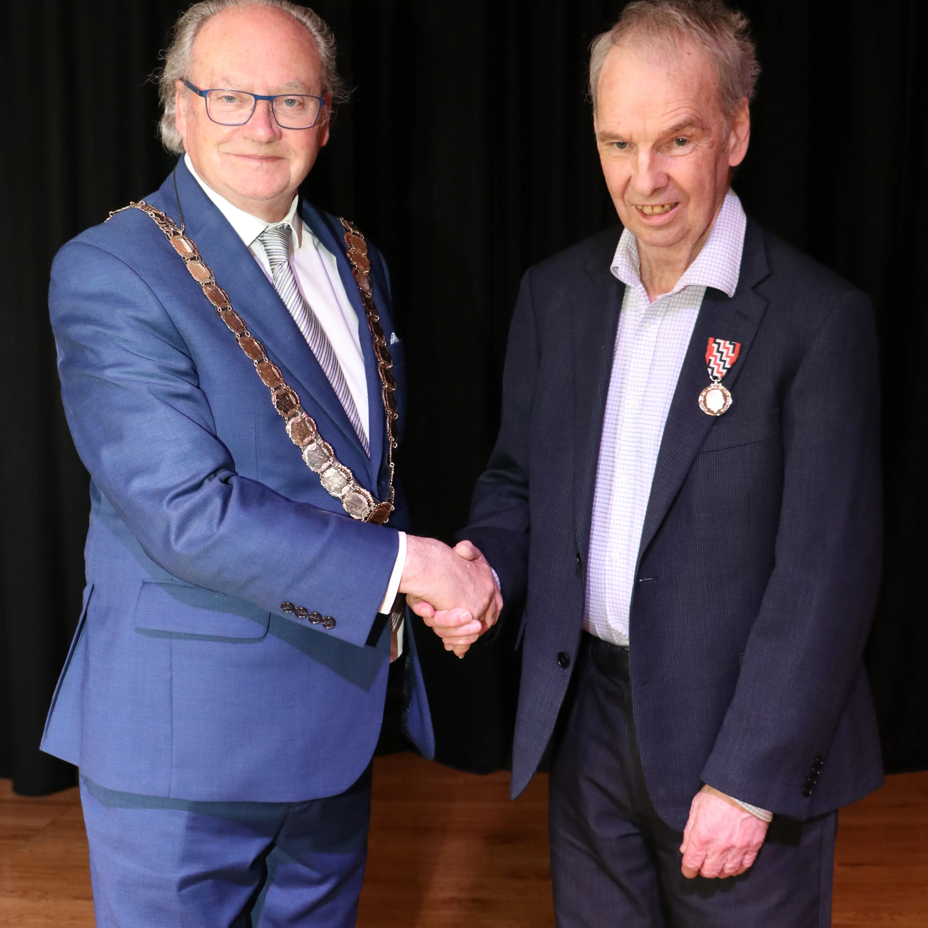 Locals honoured at ceremony