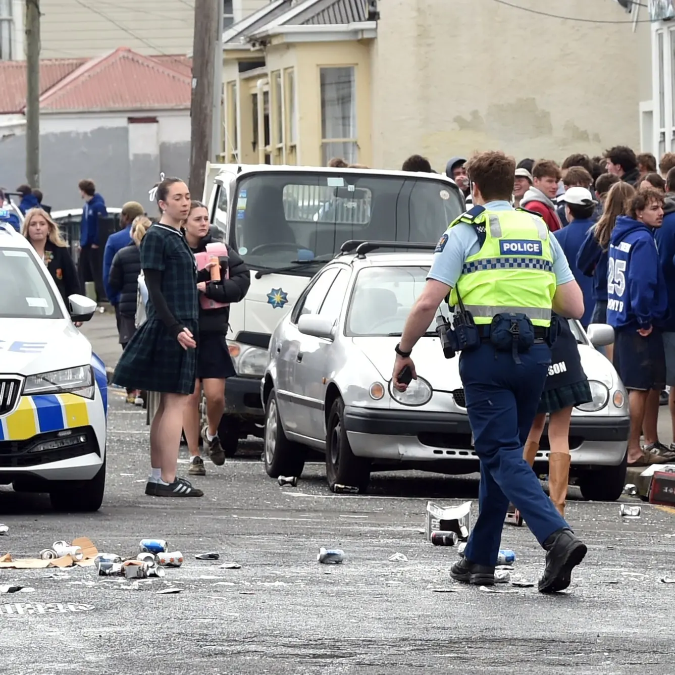 Chaotic Castle St party involved ‘many people from outside of Dunedin’ — university