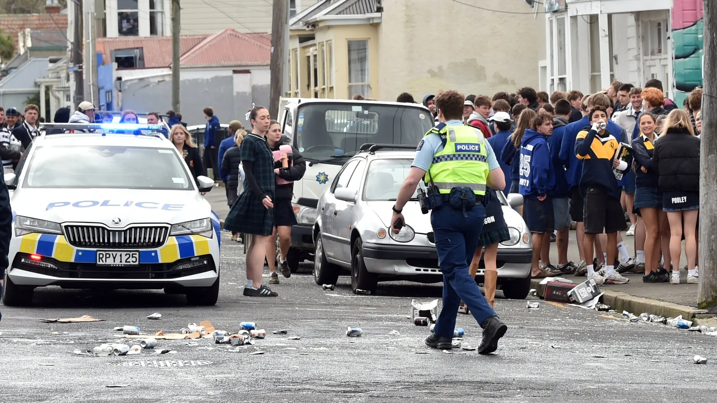 Chaotic Castle St party involved ‘many people from outside of Dunedin’ — university