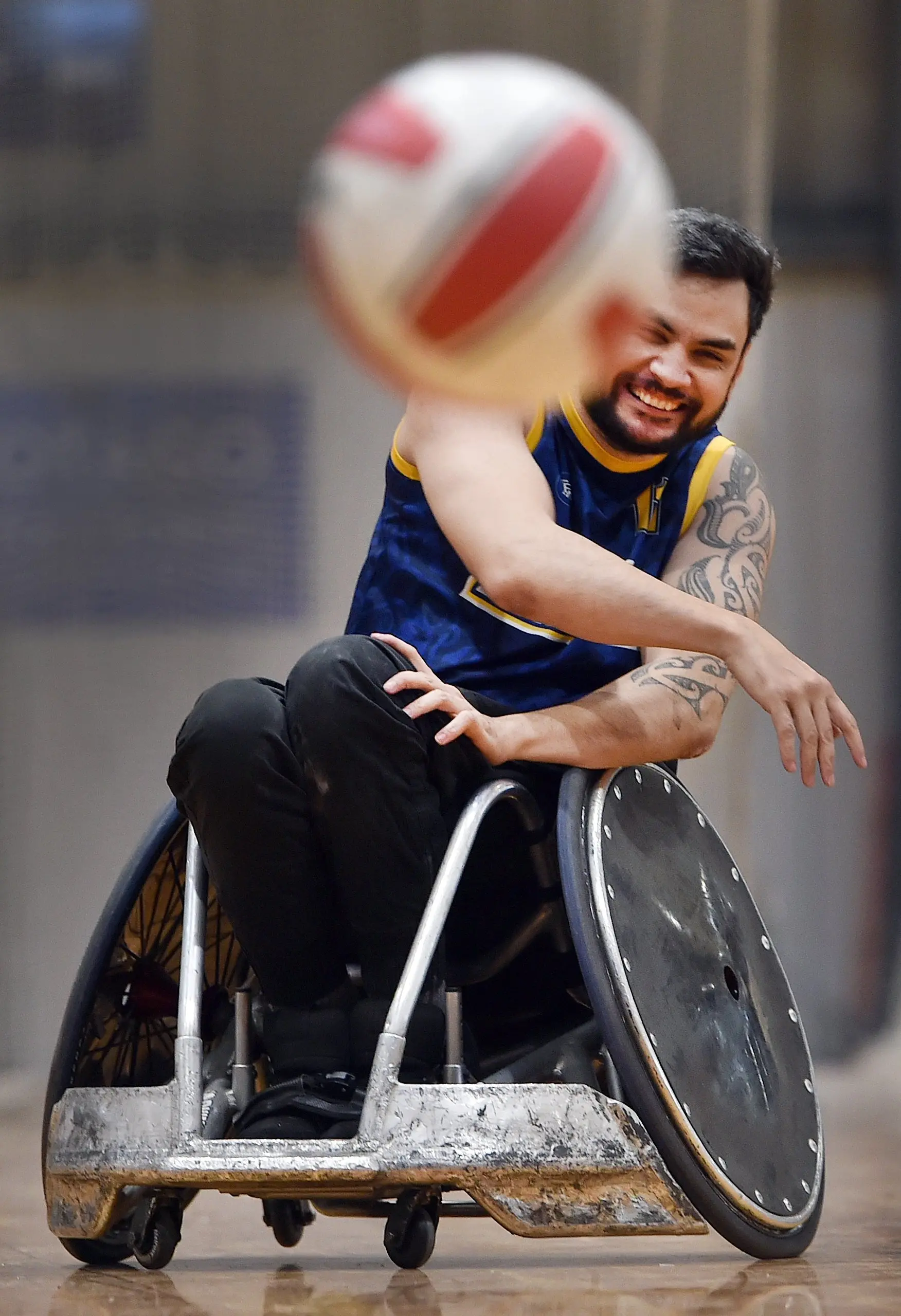 Wheelchair rugby gives Mihaka new passion