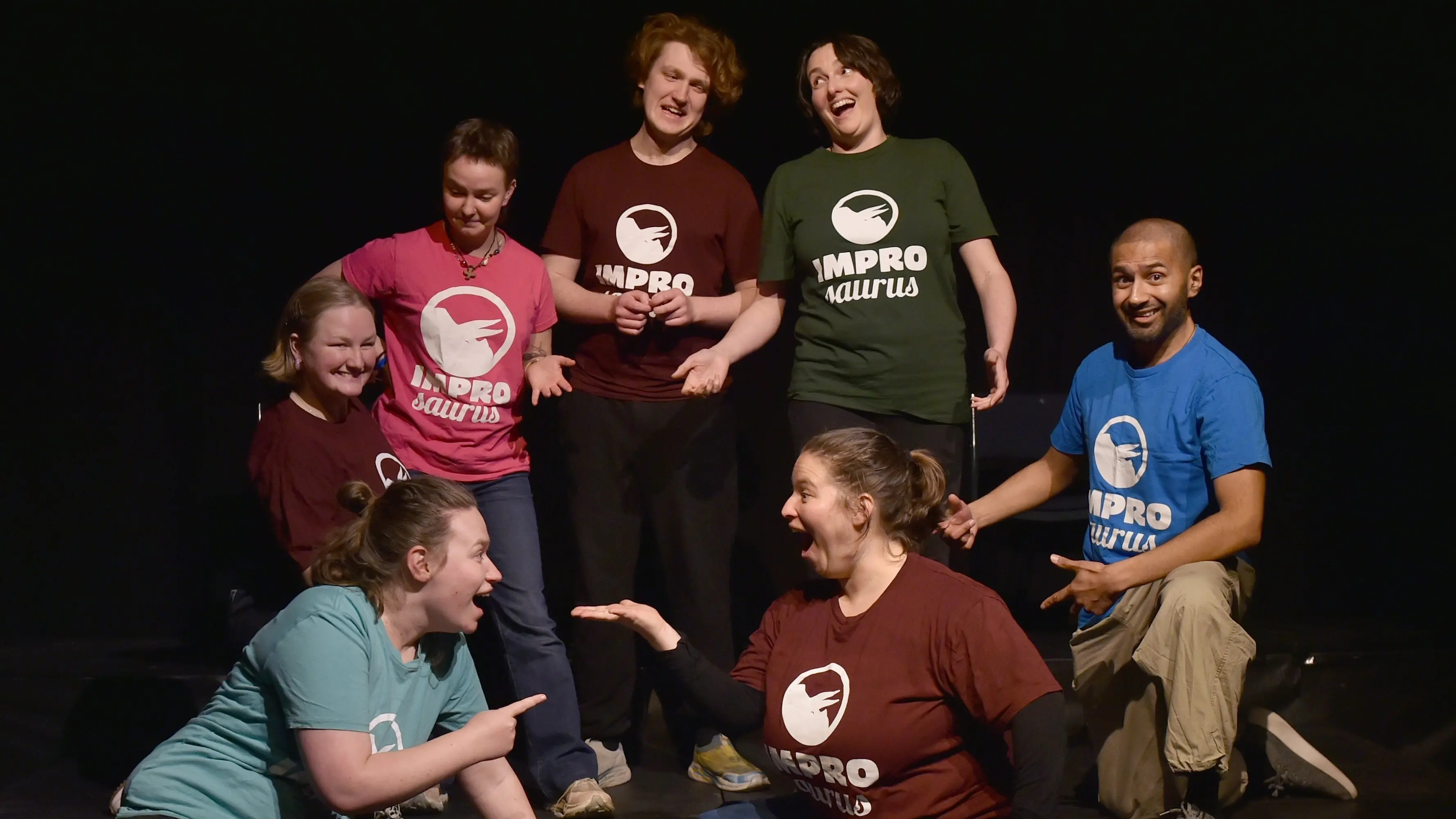 Creating together on the spot with joy and spontaneity