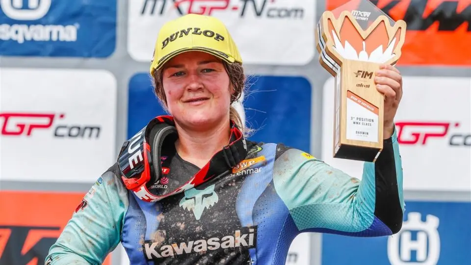Duncan finishes WMX season in style in Australia
