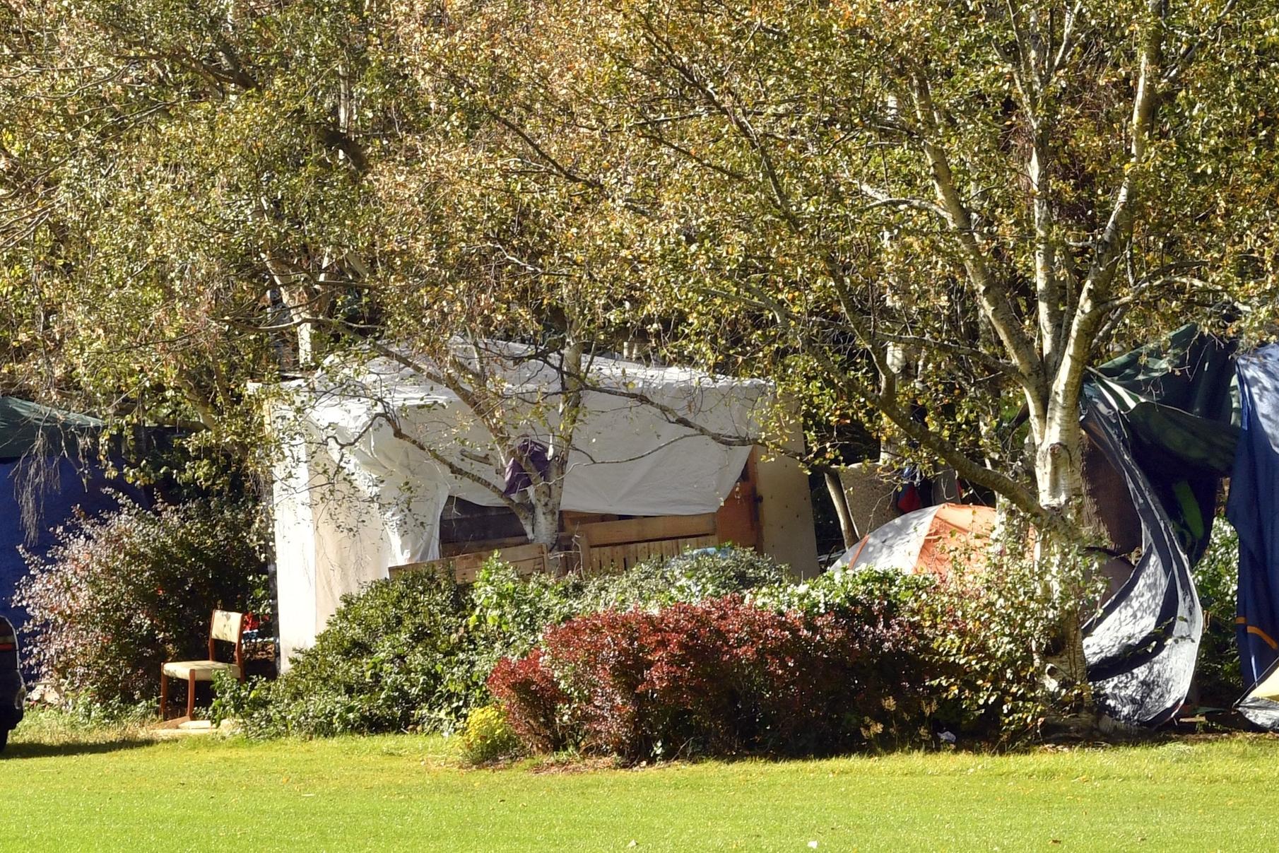 Investigation into ‘suspicious’ tent fire
