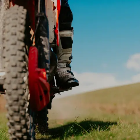 Dirt bike rider injured in midnight crash