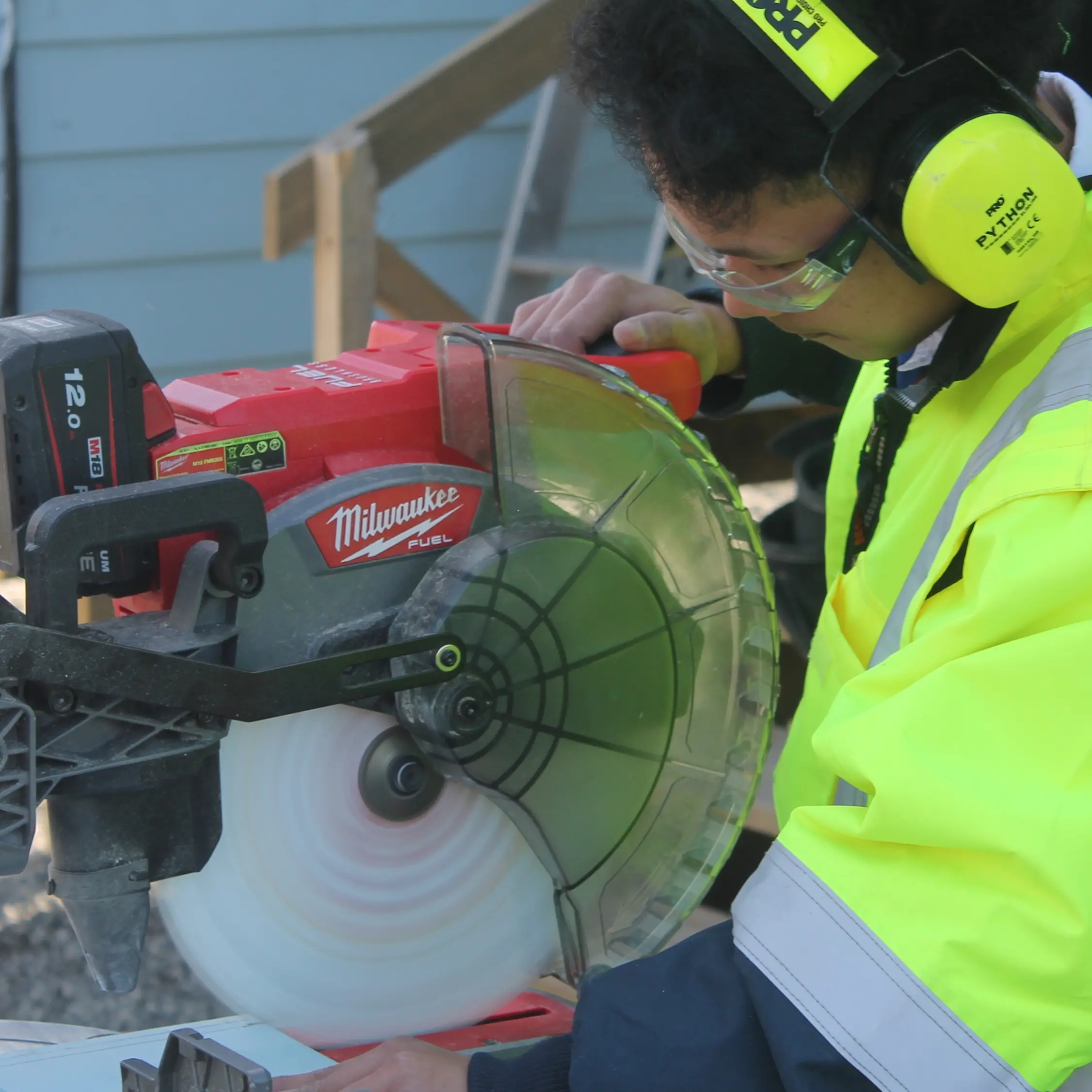 Construction class builds momentum as students upskill