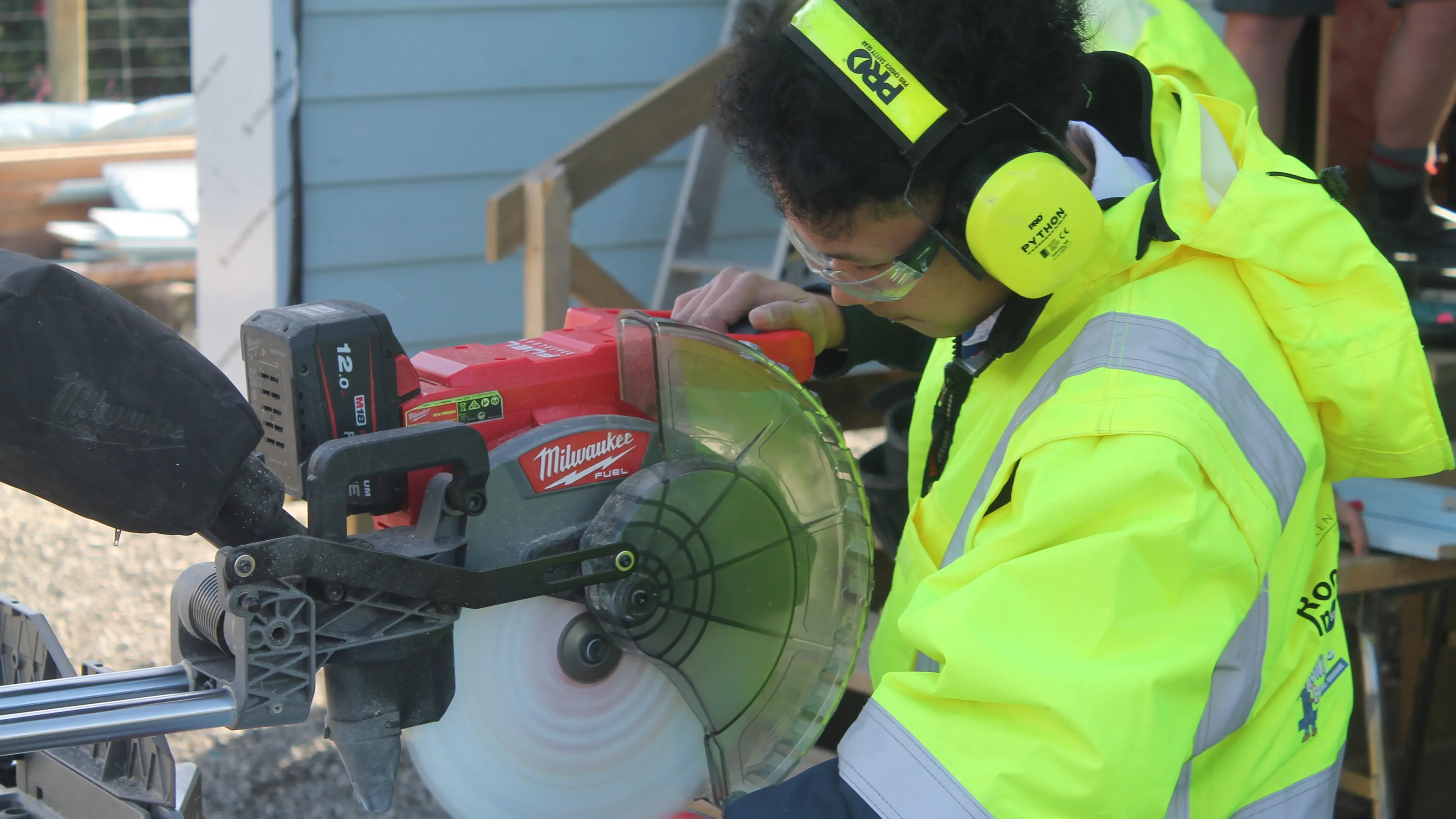 Construction class builds momentum as students upskill