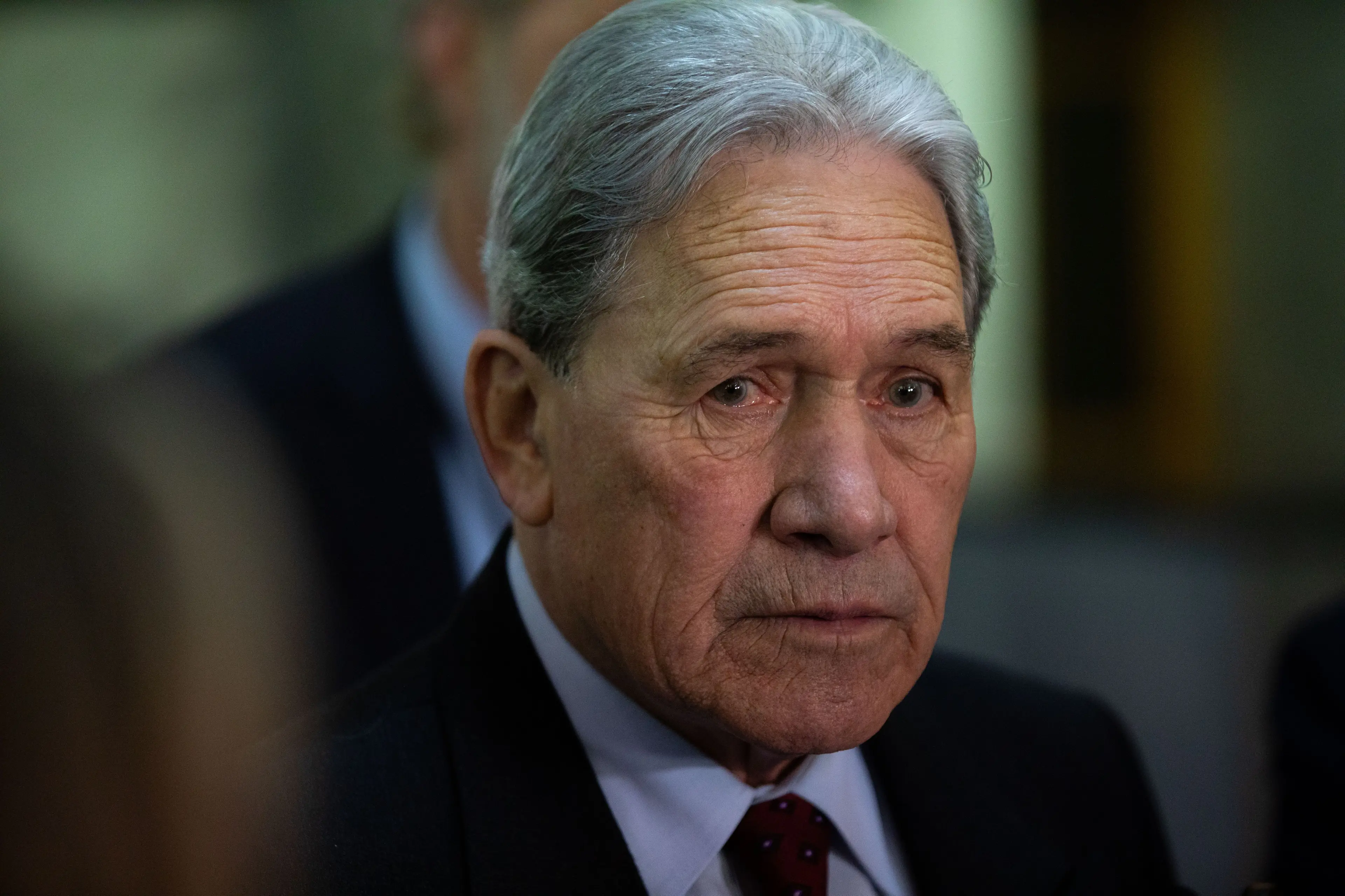 Winston Peters\\u00A0said he had\\u00A0conducted foreign policy \"in uncertainty\\'s shadow\" ever since coming into office in 2023. Photo: RNZ