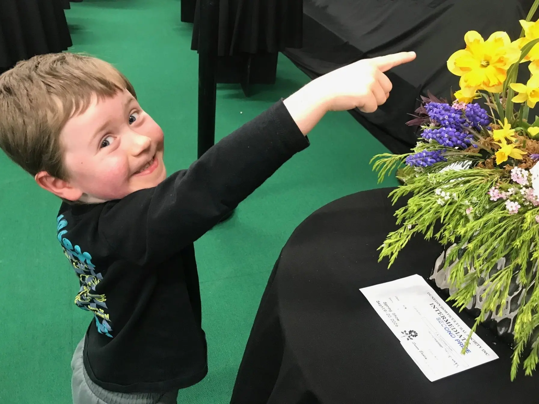 Delight at floral displays in milestone spring show