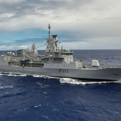 Defence Force ships transit contested Taiwan Strait