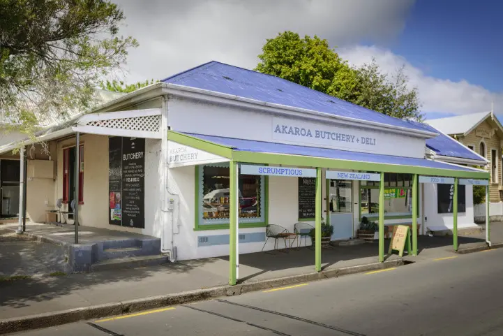 The butchery building on Akaroa\\u2019s BP Meats site. Photo: CCC