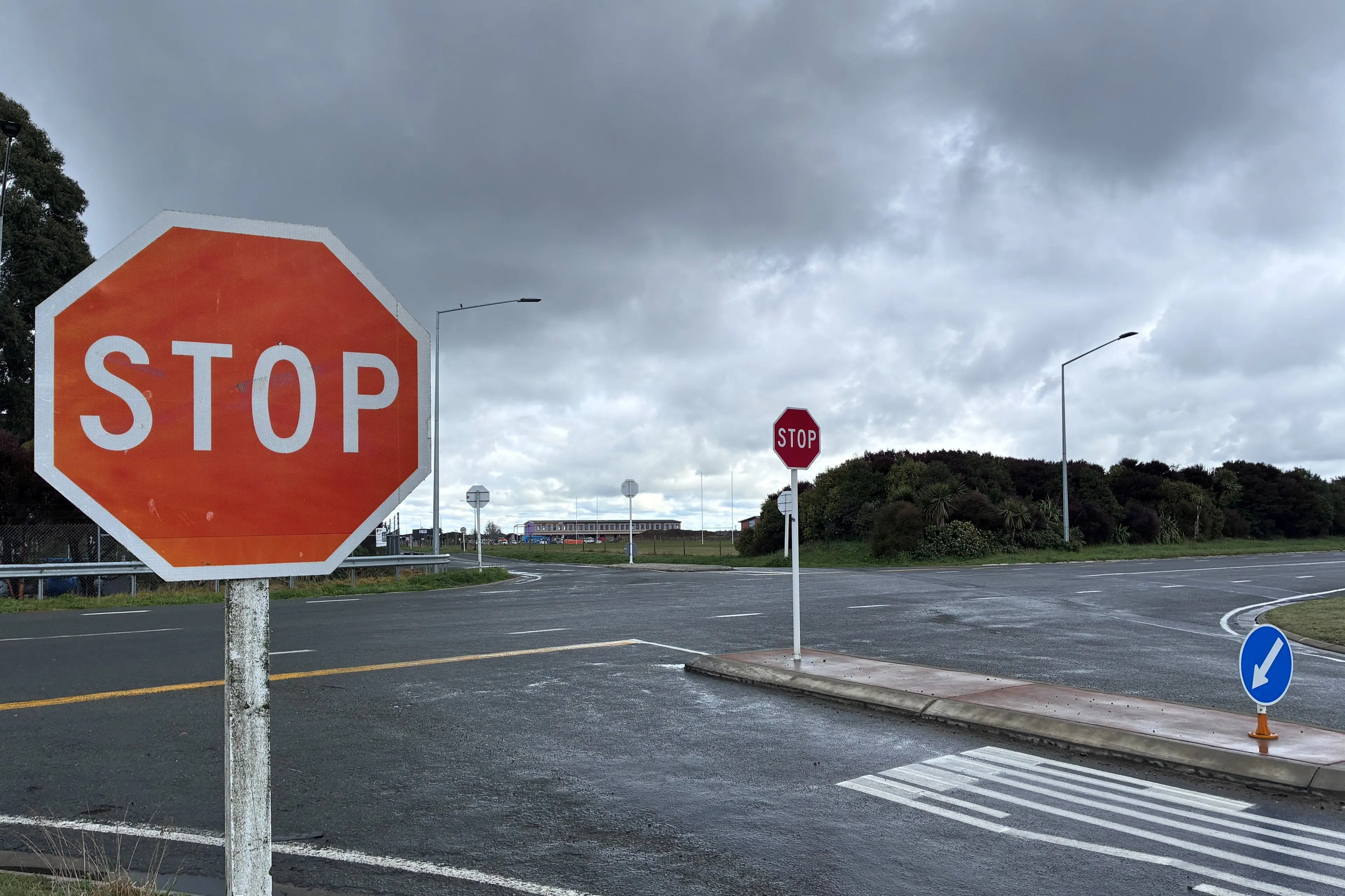 Selwyn District Council has approved going out to tender for a new roundabout at the intersection of Springston-Rolleston Rd and Selwyn Rd, and is hoping the NZ Transport Agency will co-fund the project. PHOTO: JONATHAN LEASK/LDR